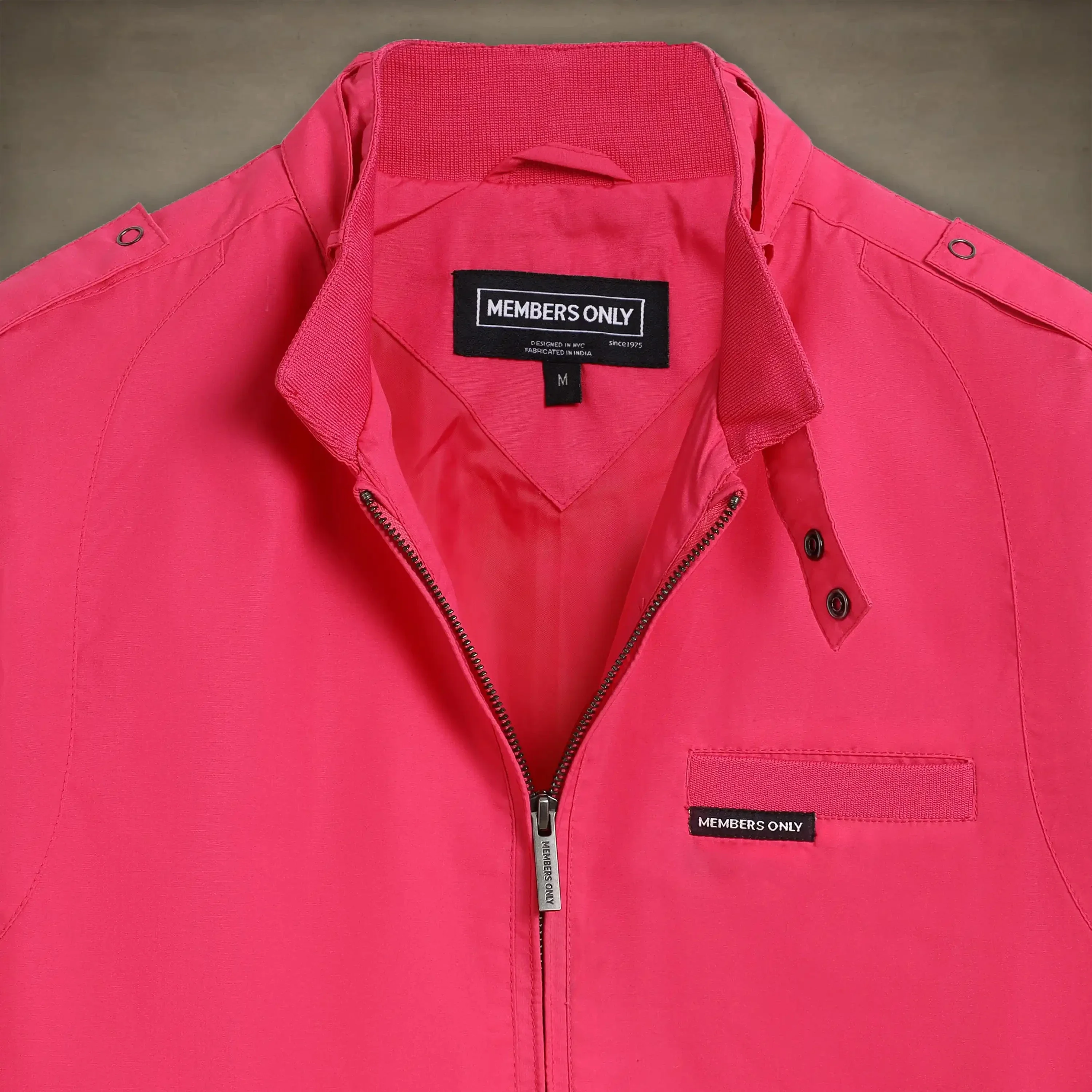 Women's Classic Iconic Racer Oversized Jacket - Image 35