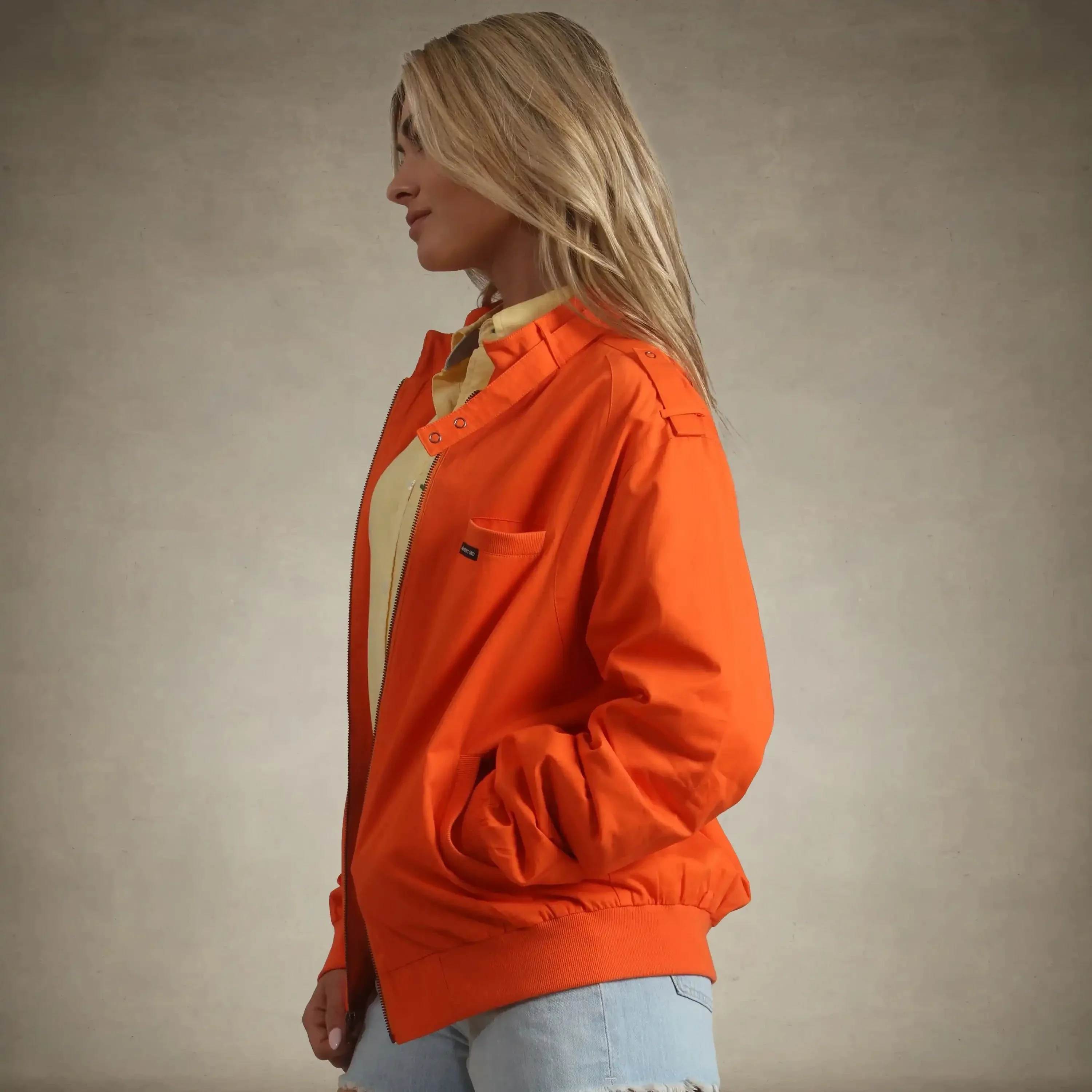 Women's Classic Iconic Racer Oversized Jacket - Image 65
