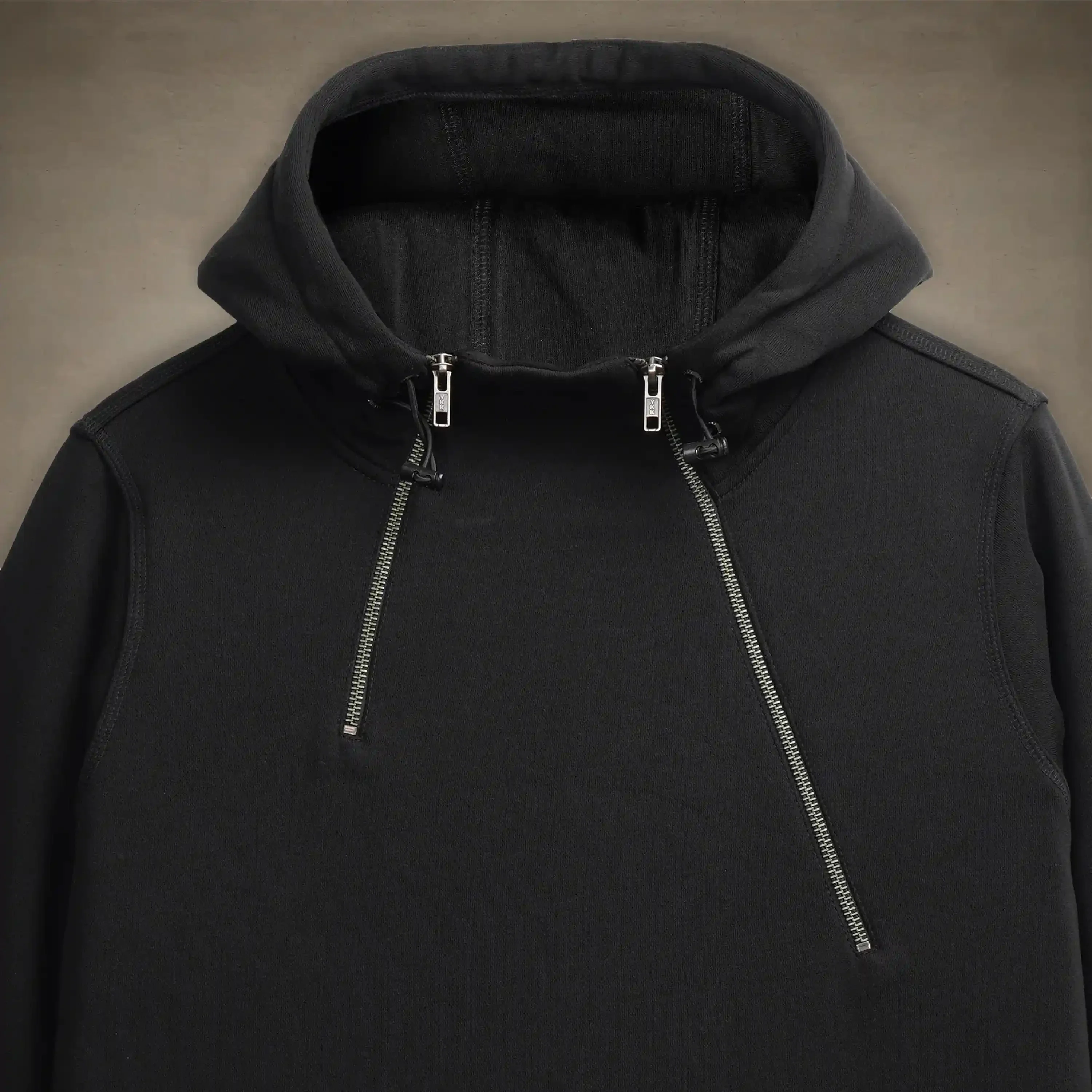 Women's Taylor Double Zipper Pullover Oversized Hoodie - Image 17