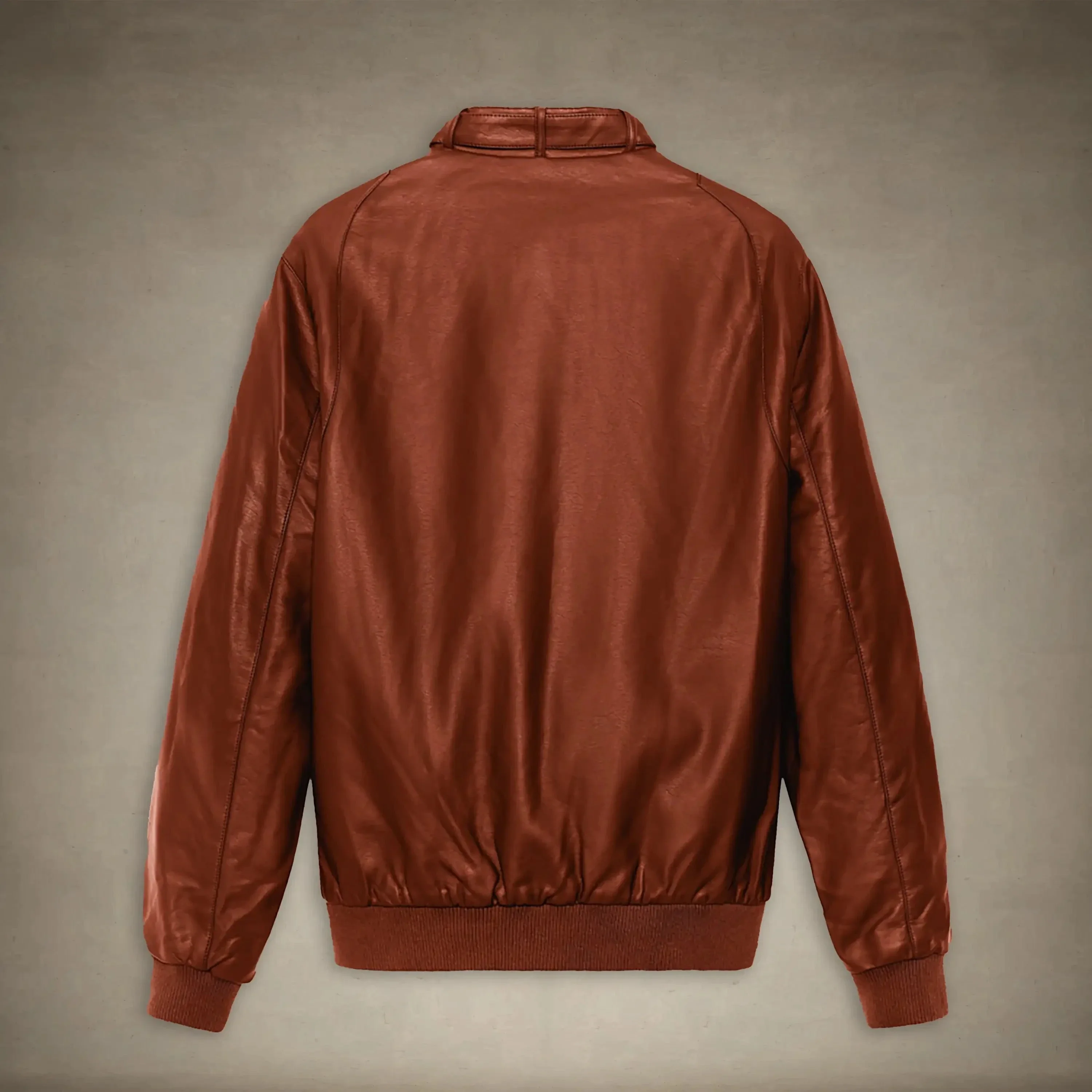 Women's Faux Leather Iconic Racer Oversized Jacket - Image 28