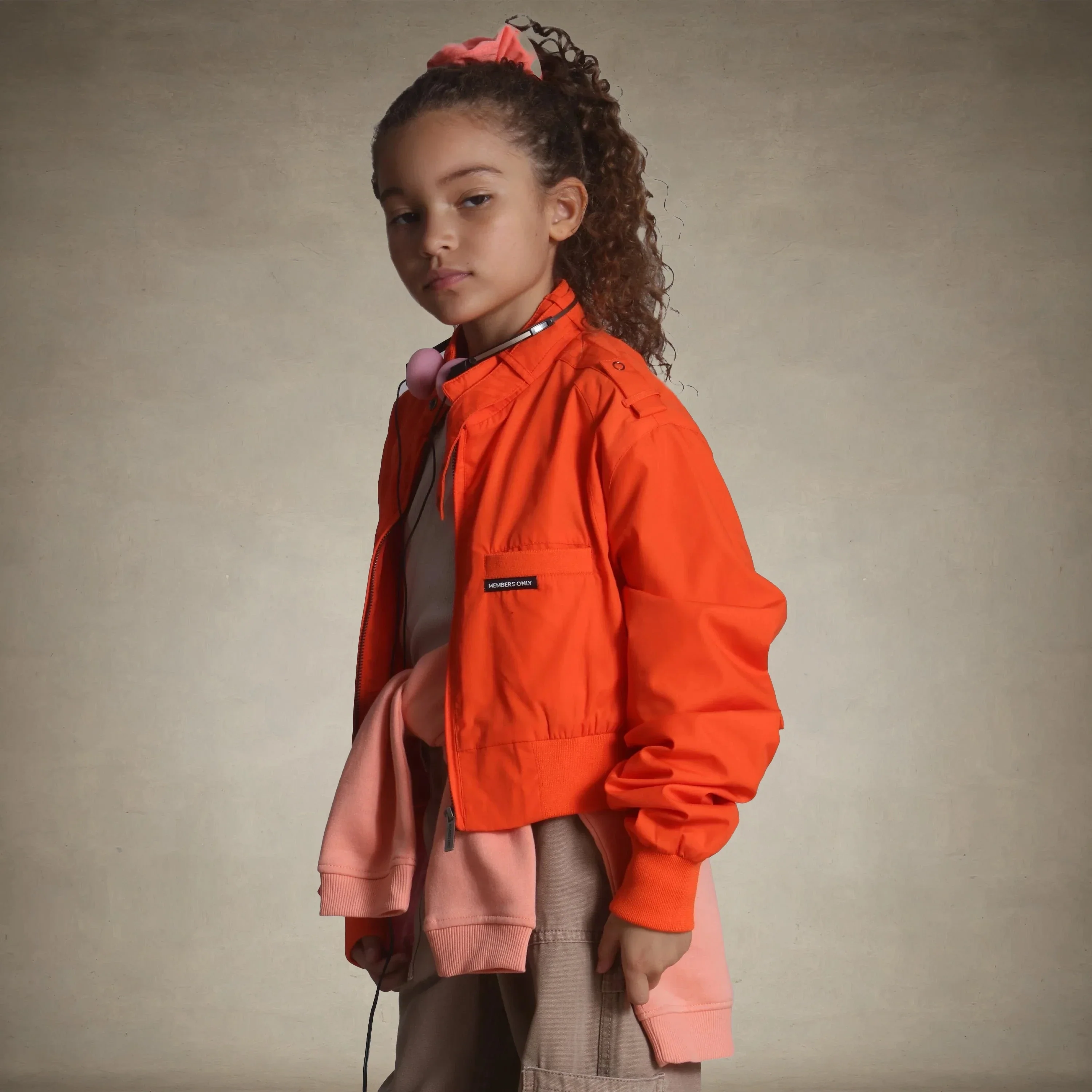 Girl's Racer Jacket - Image 26