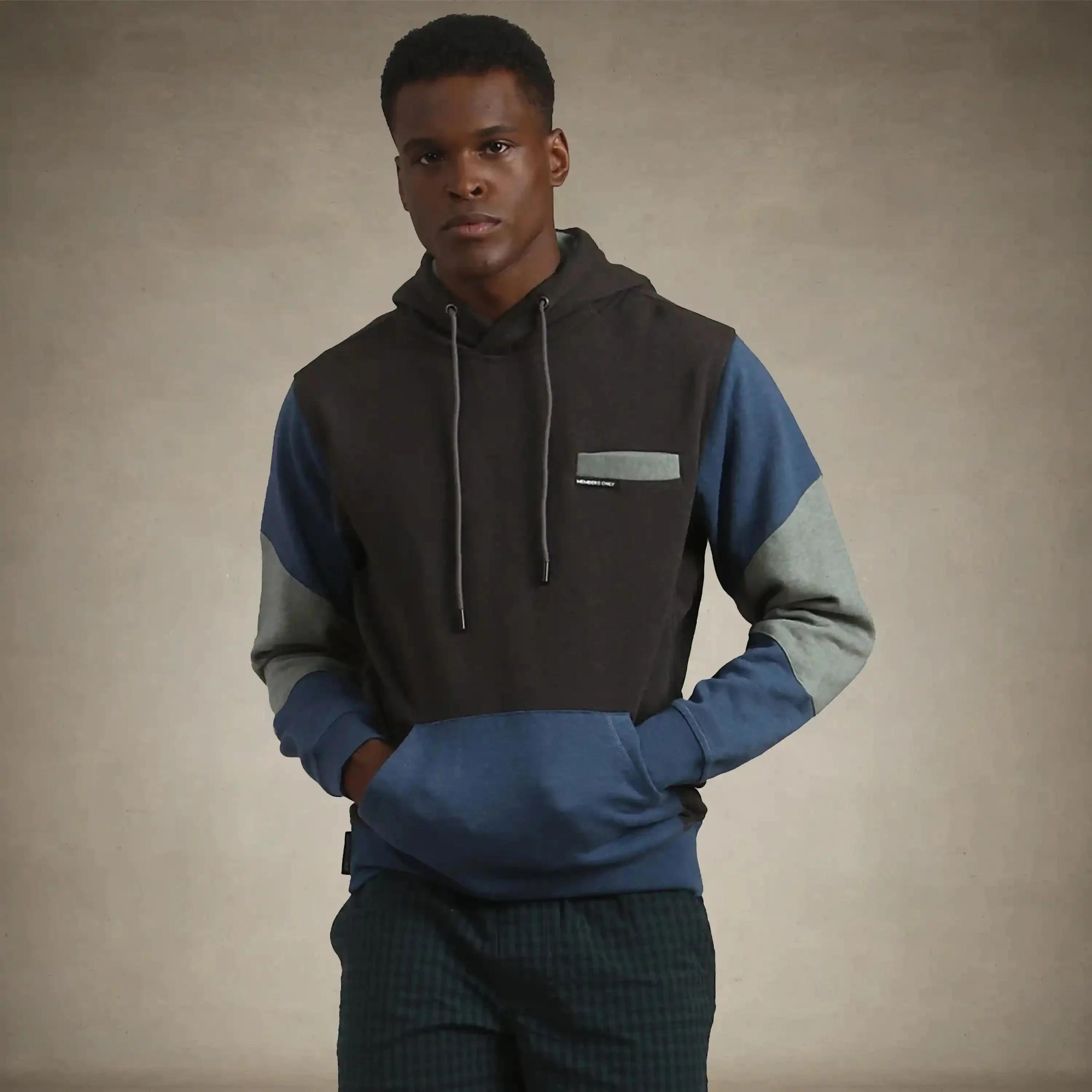 Men's Drew Colorblock Hooded Sweatshirt - Image 11