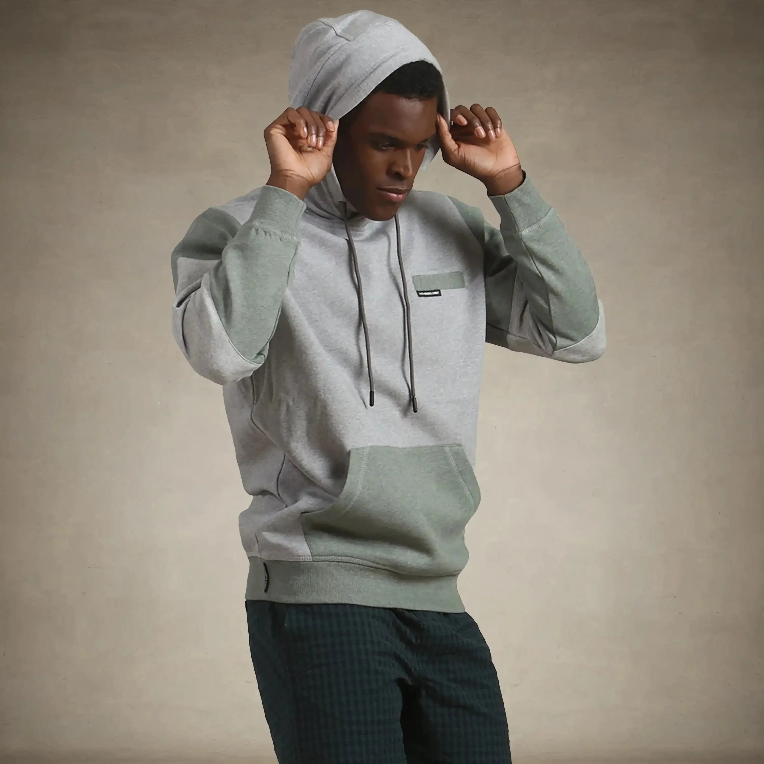 Men's Drew Colorblock Hooded Sweatshirt - Image 4