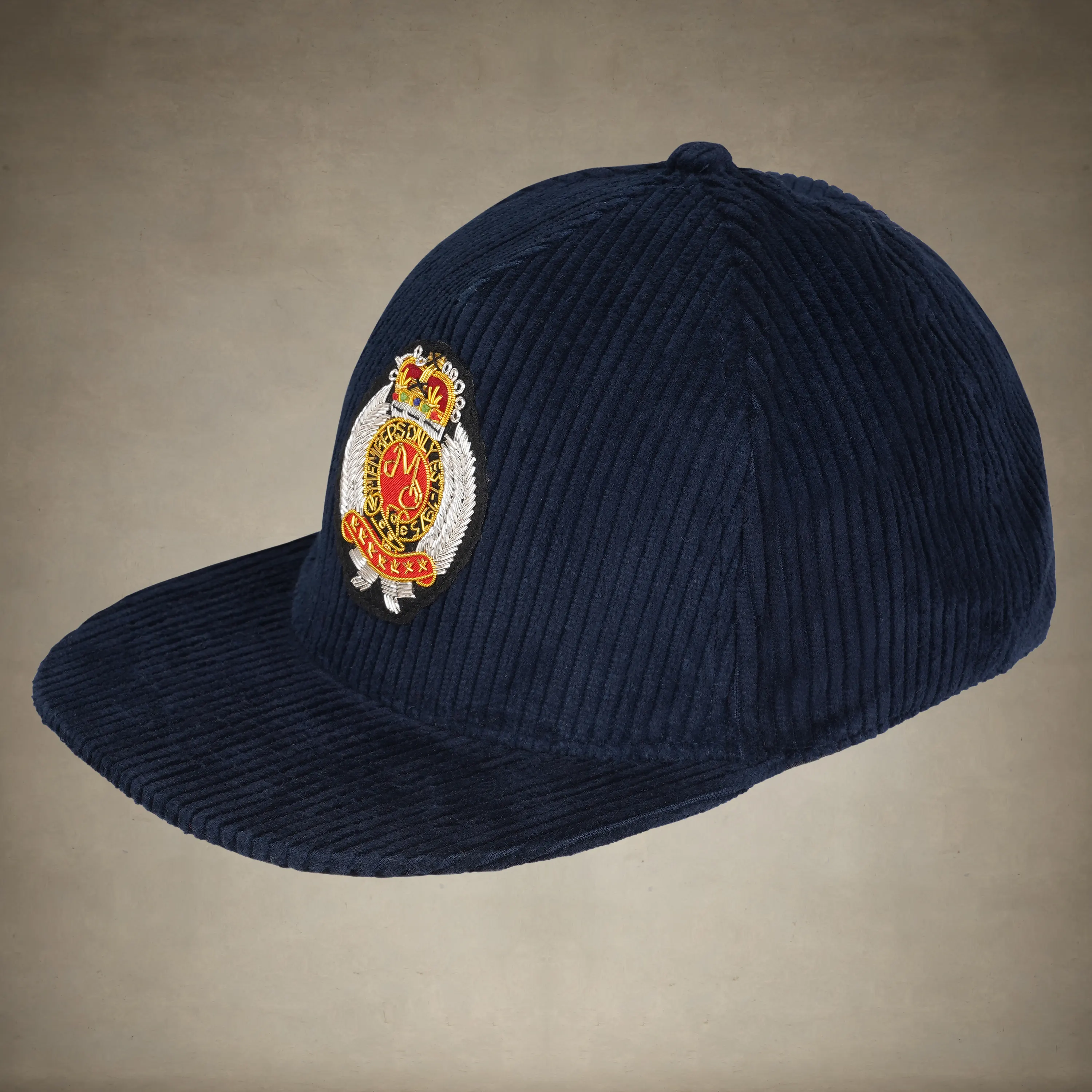 Corduroy Baseball Cap - Members Only Crest - Image 12