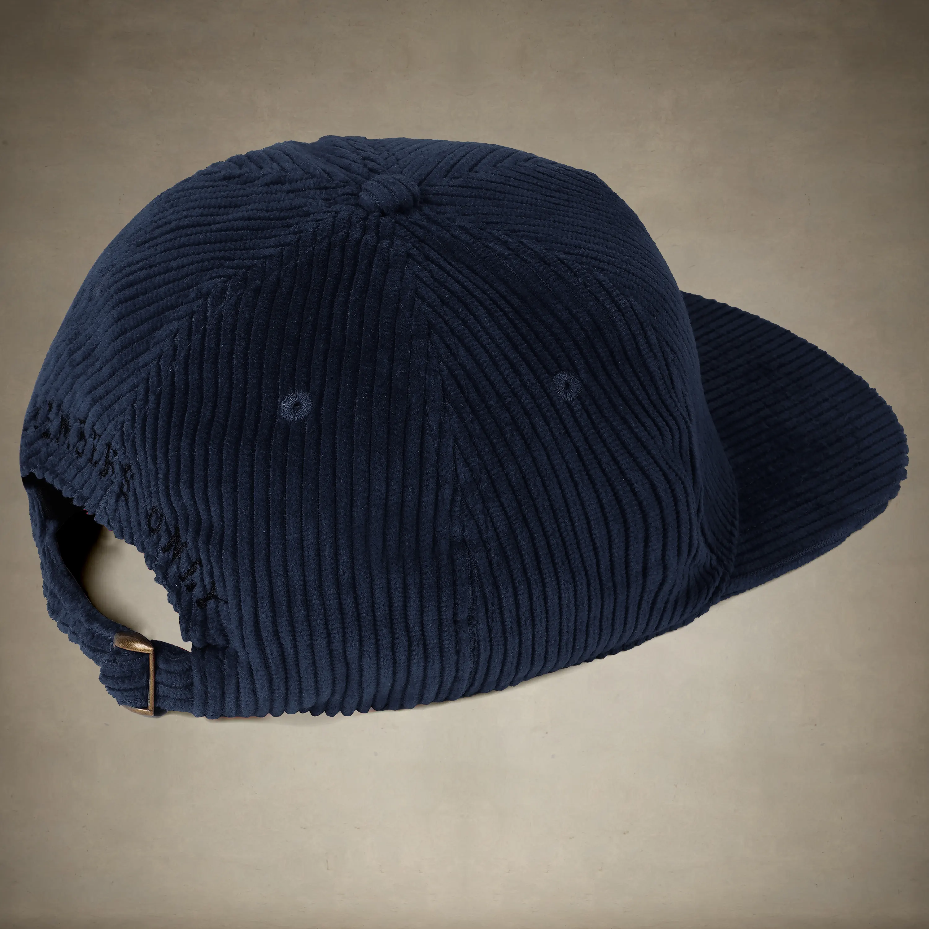 Corduroy Baseball Cap - Members Only Crest - Image 13