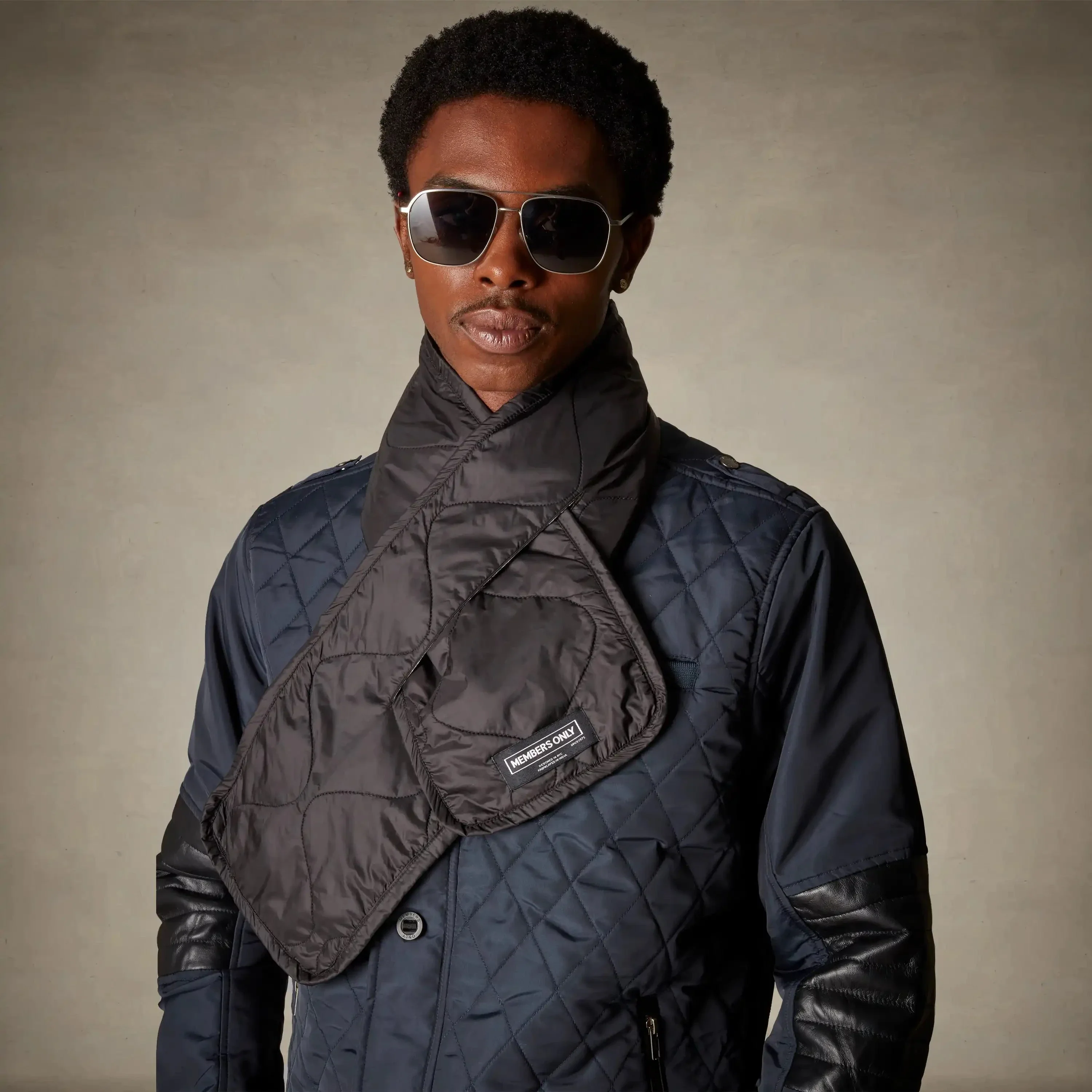 Members Only Quilted Scarf - Image 33
