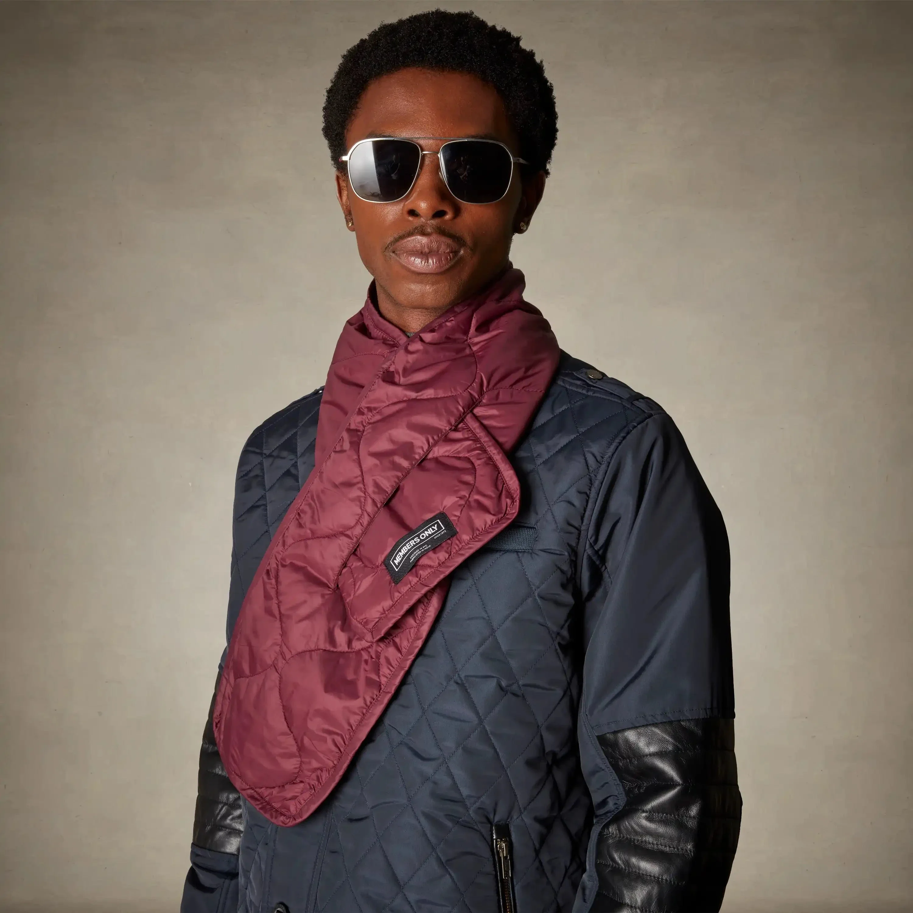 Members Only Quilted Scarf - Image 40