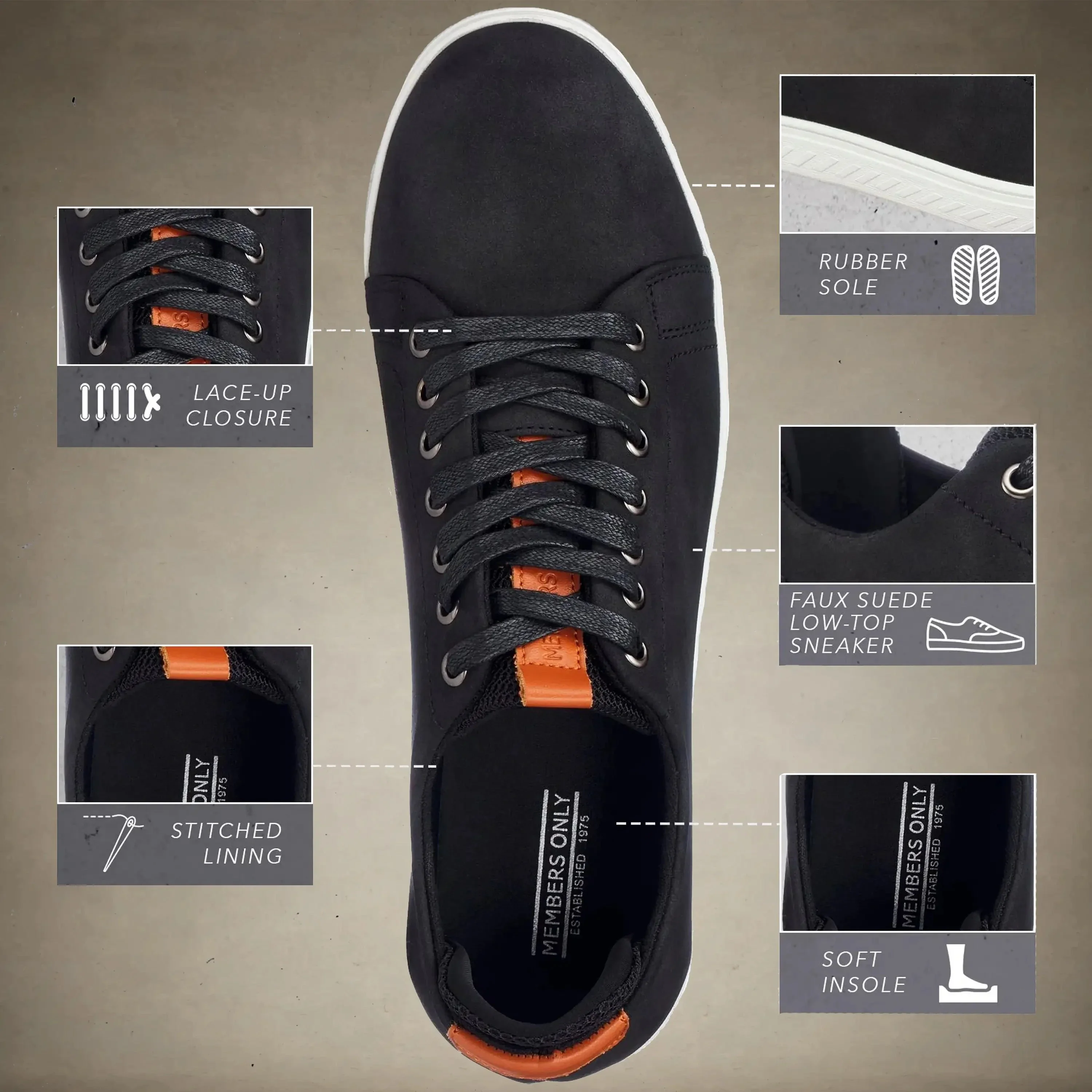 Men's Bulls Low Top Court Shoes - FINAL SALE - Image 9