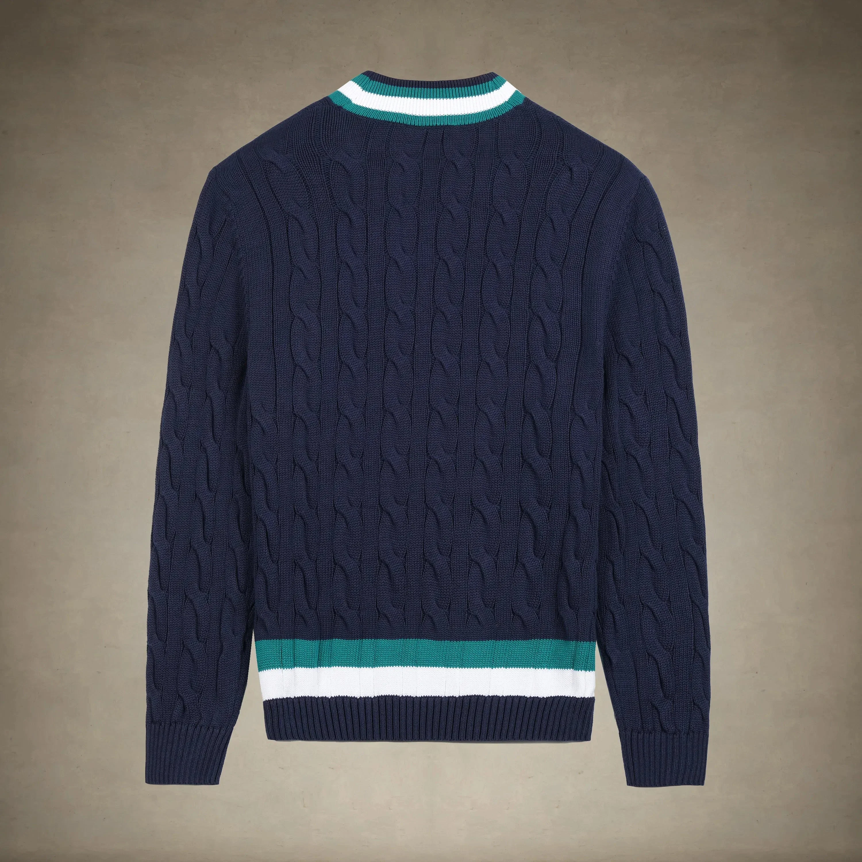 Men's Cable Knit Cricket Sweater - Image 16