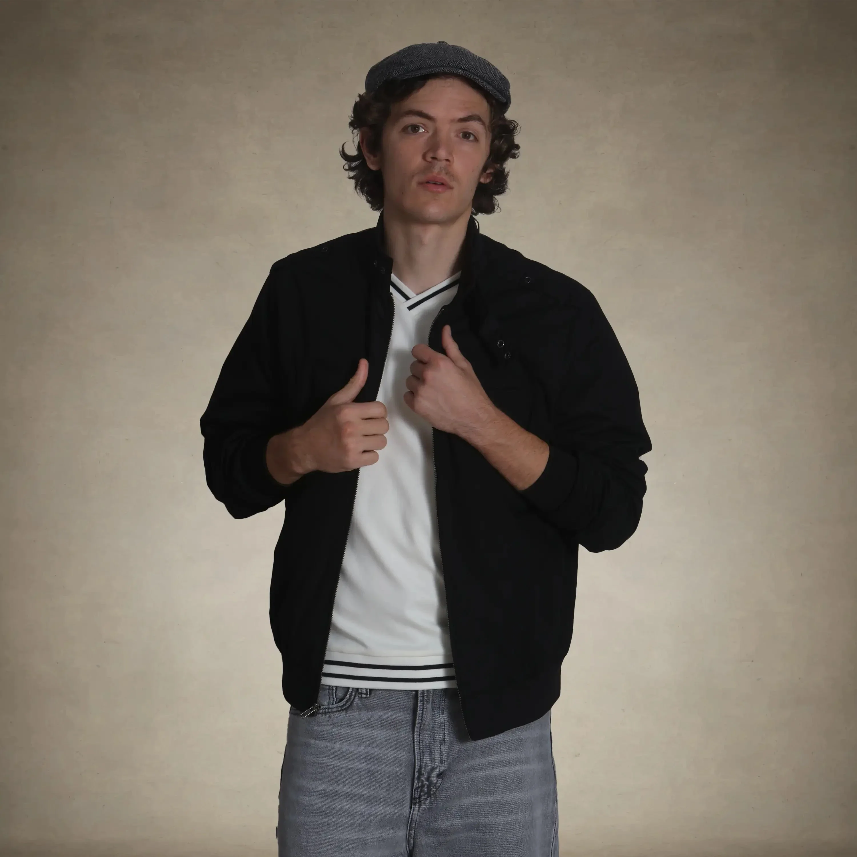 Men's Classic Iconic Racer Jacket - Image 122