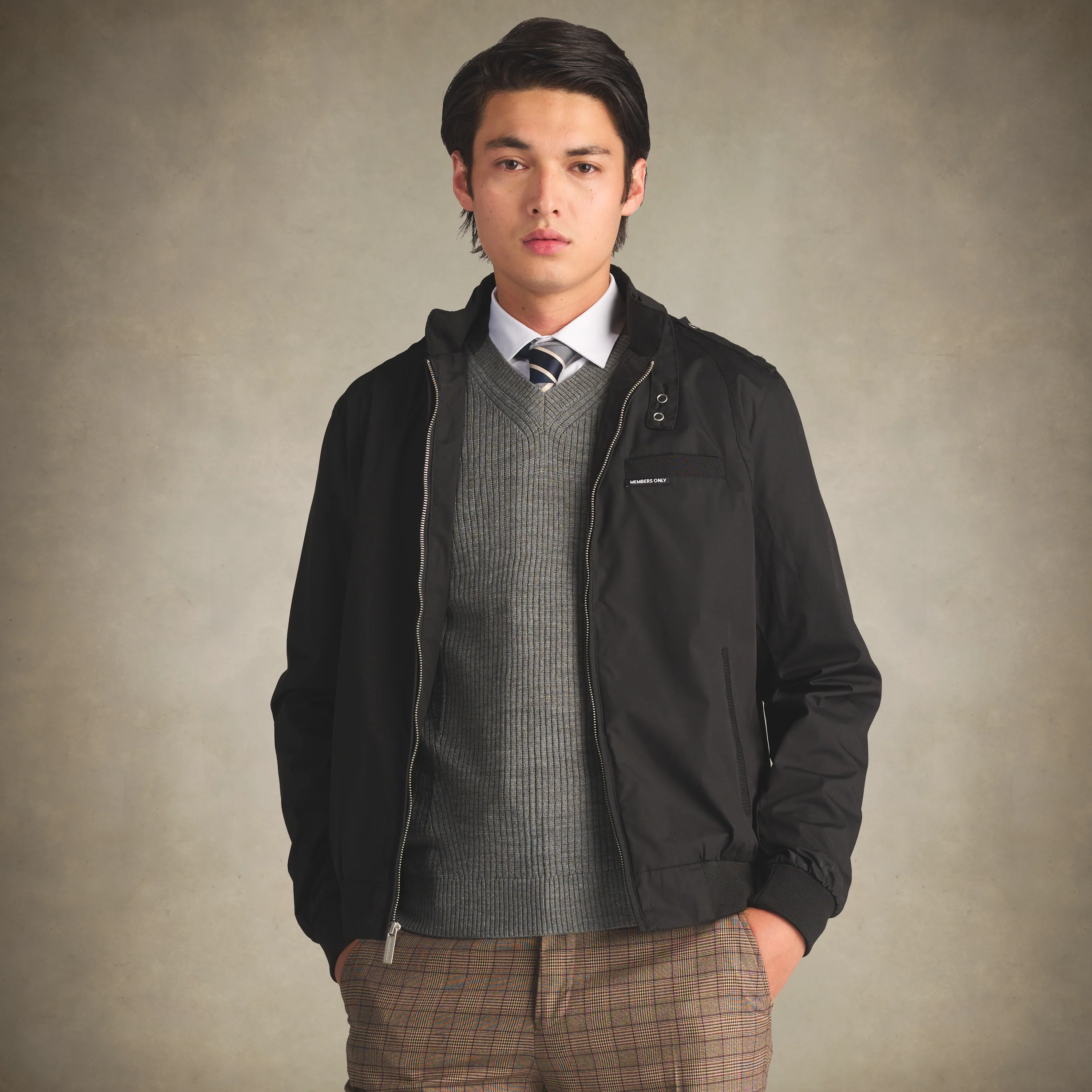 Men's Classic Iconic Racer Jacket - Image 161