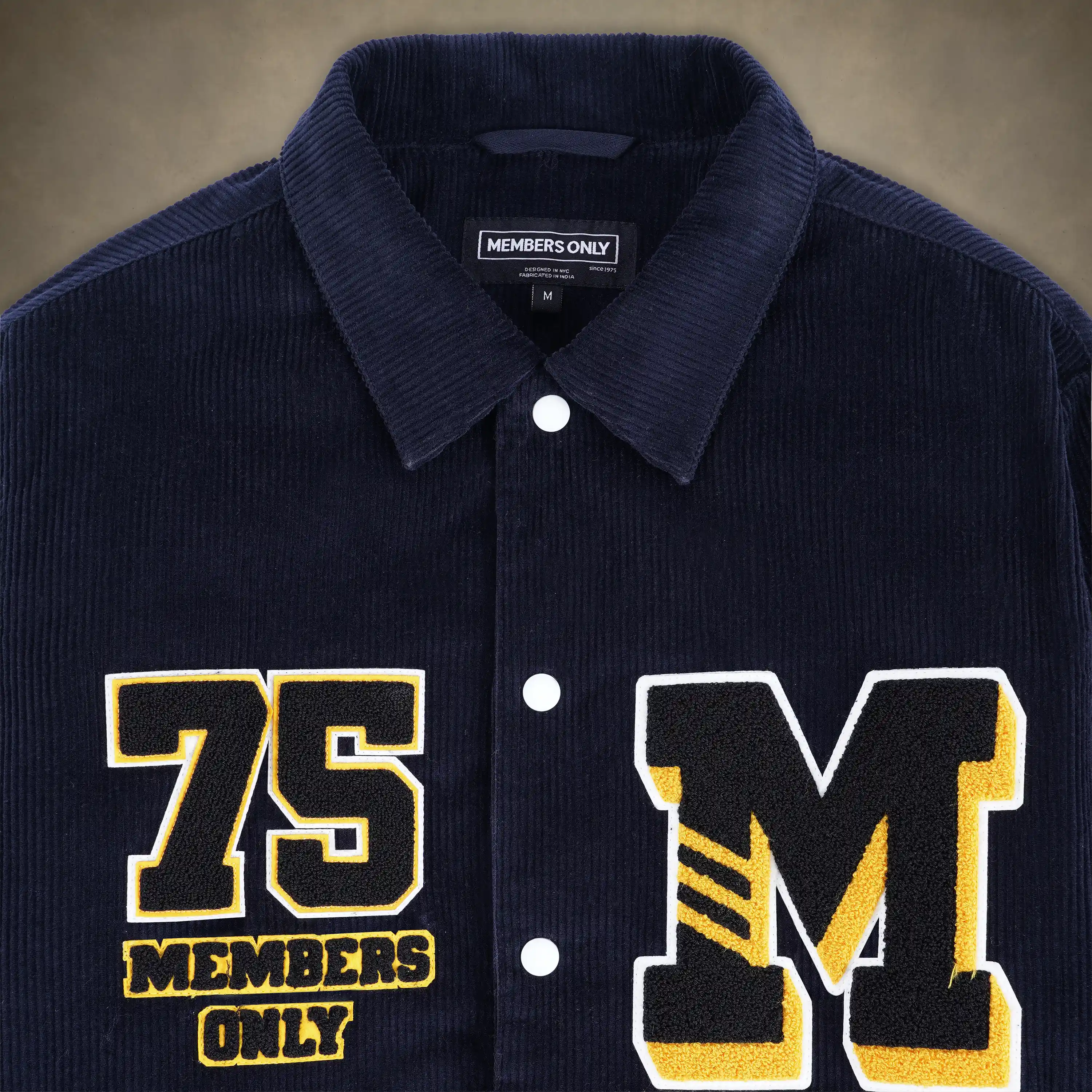 Men's Corduroy Varsity Jacket - Image 13