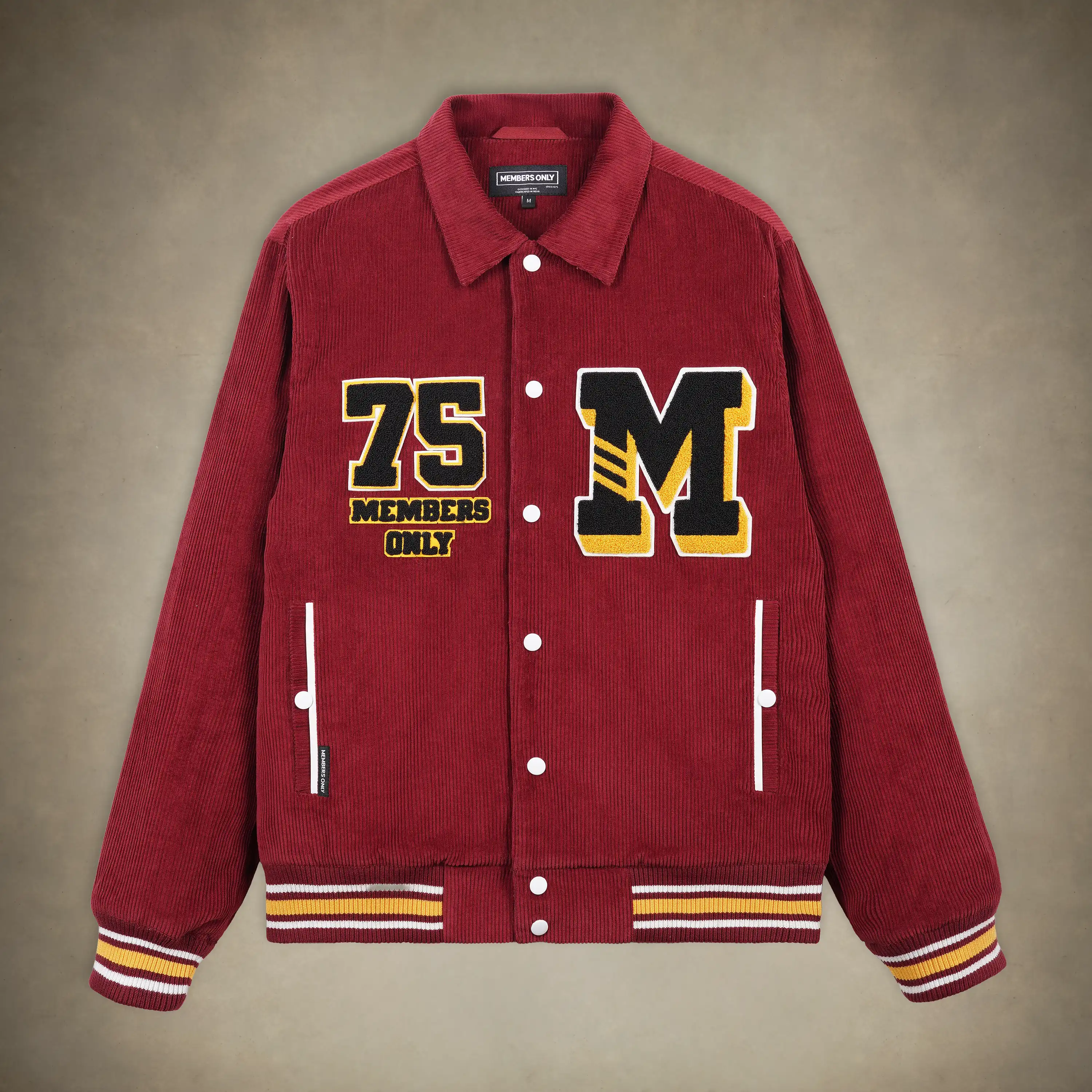 Men's Corduroy Varsity Jacket - Image 16