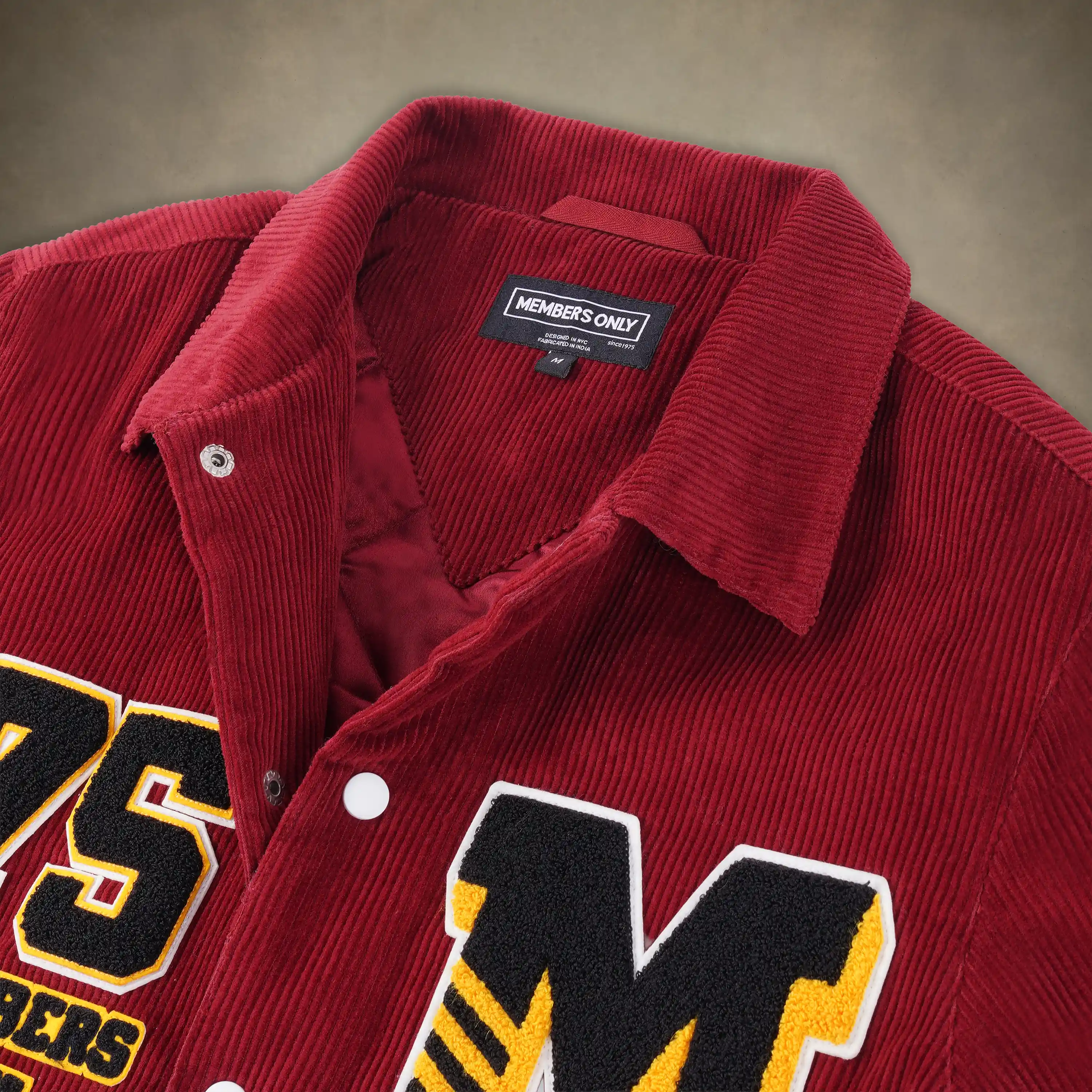 Men's Corduroy Varsity Jacket - Image 17
