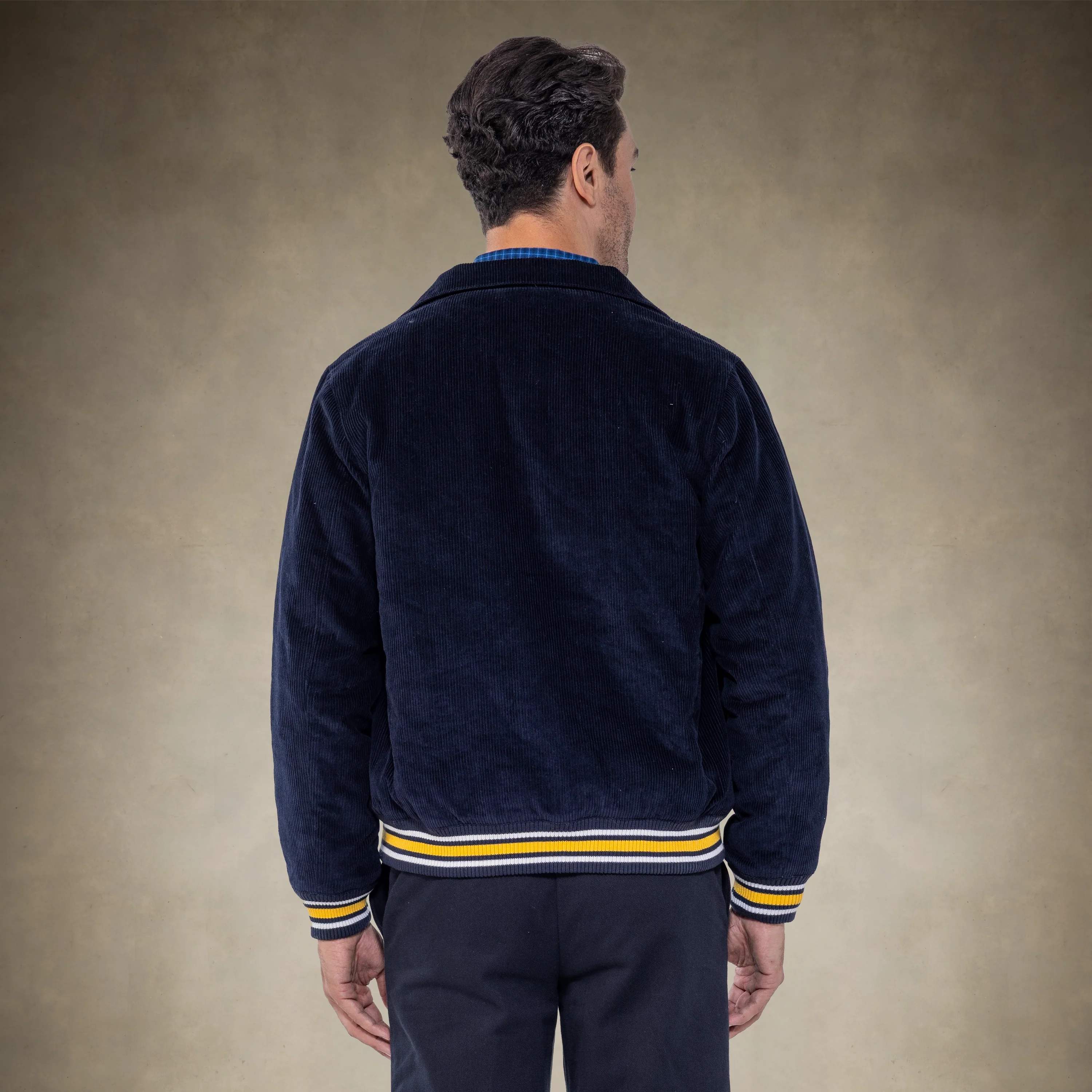 Men's Corduroy Varsity Jacket - Image 31