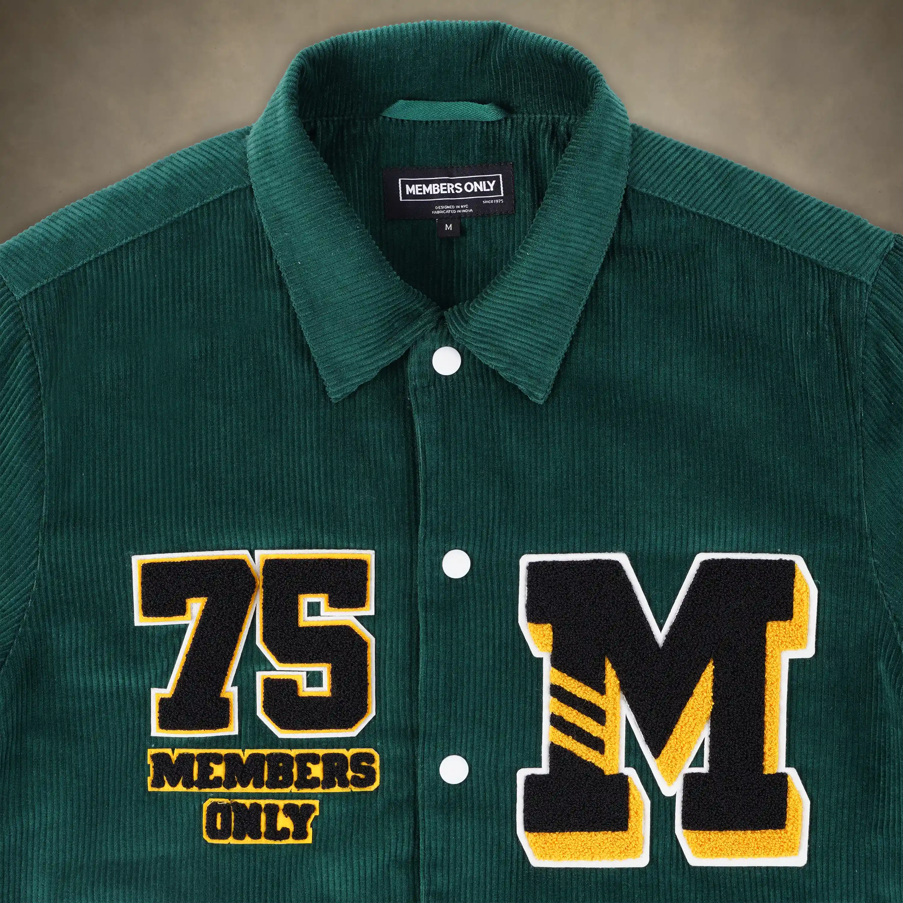 Men's Corduroy Varsity Jacket - Image 4