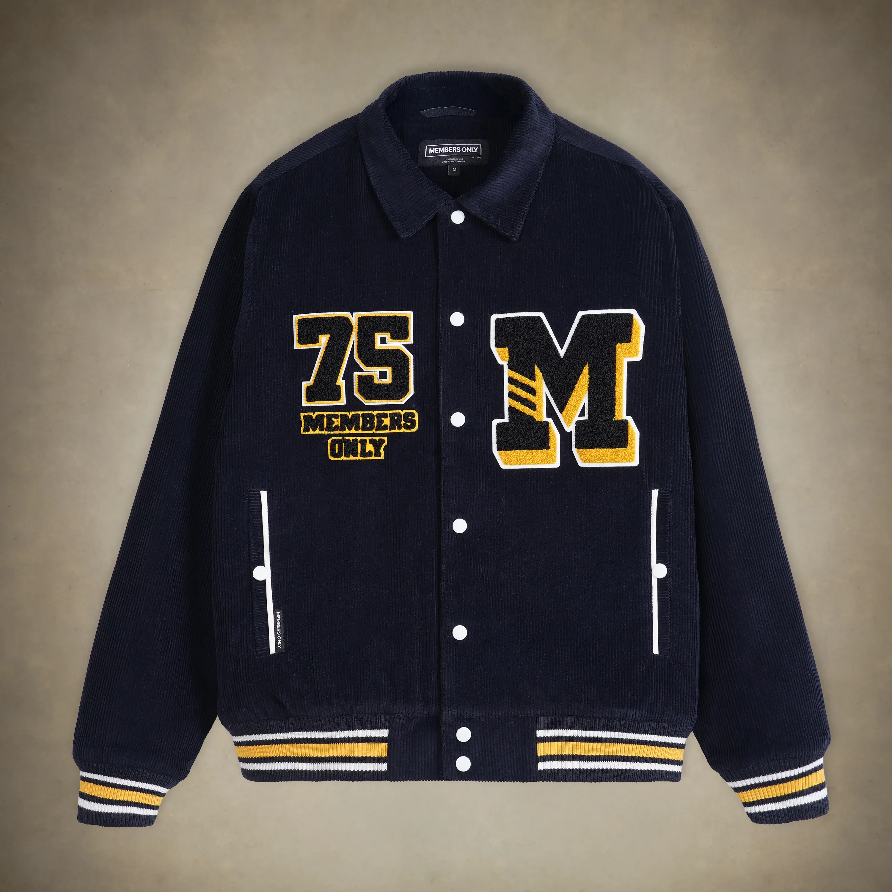 Men's Corduroy Varsity Jacket - Image 9