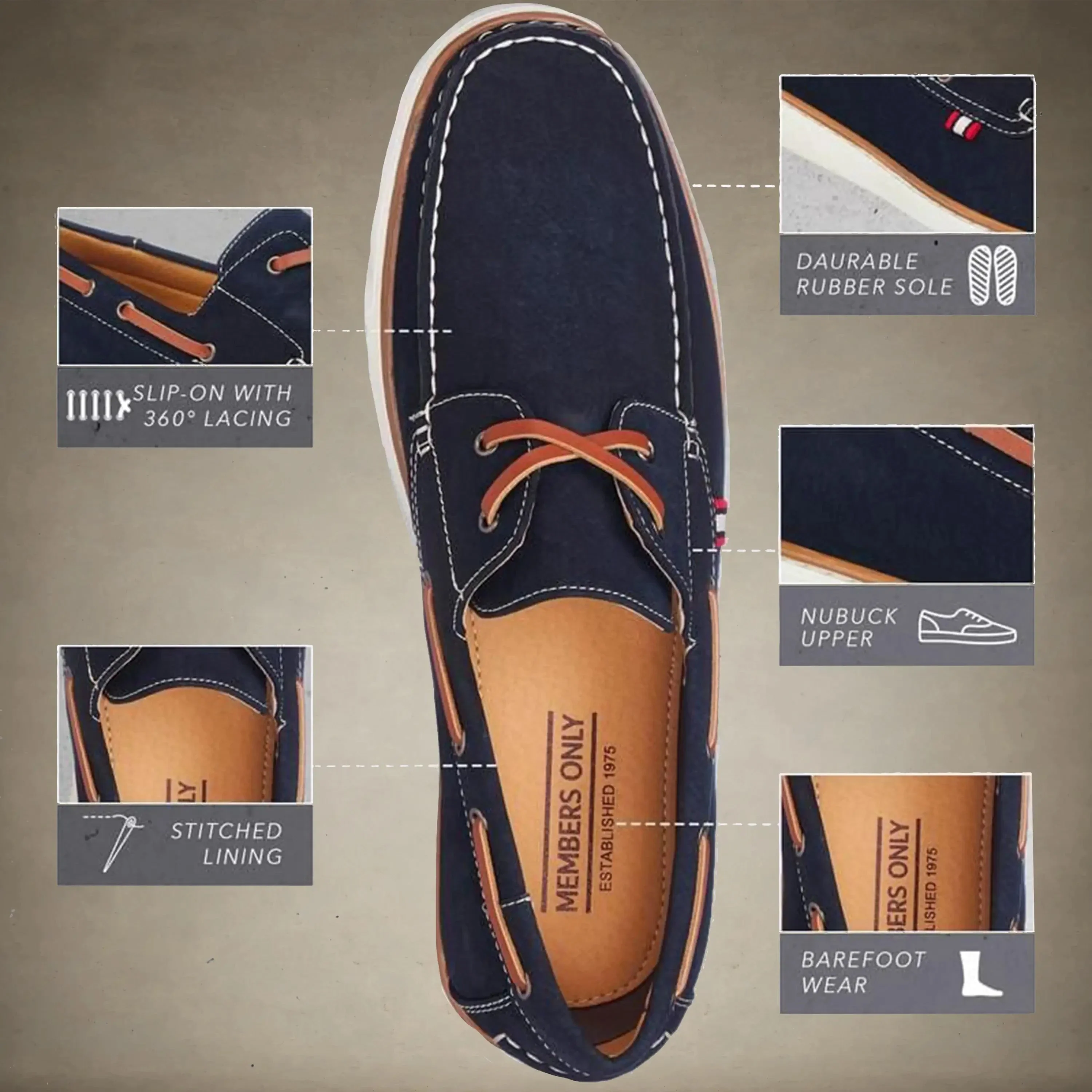 Men's Deck Boat Shoes - FINAL SALE - Image 10