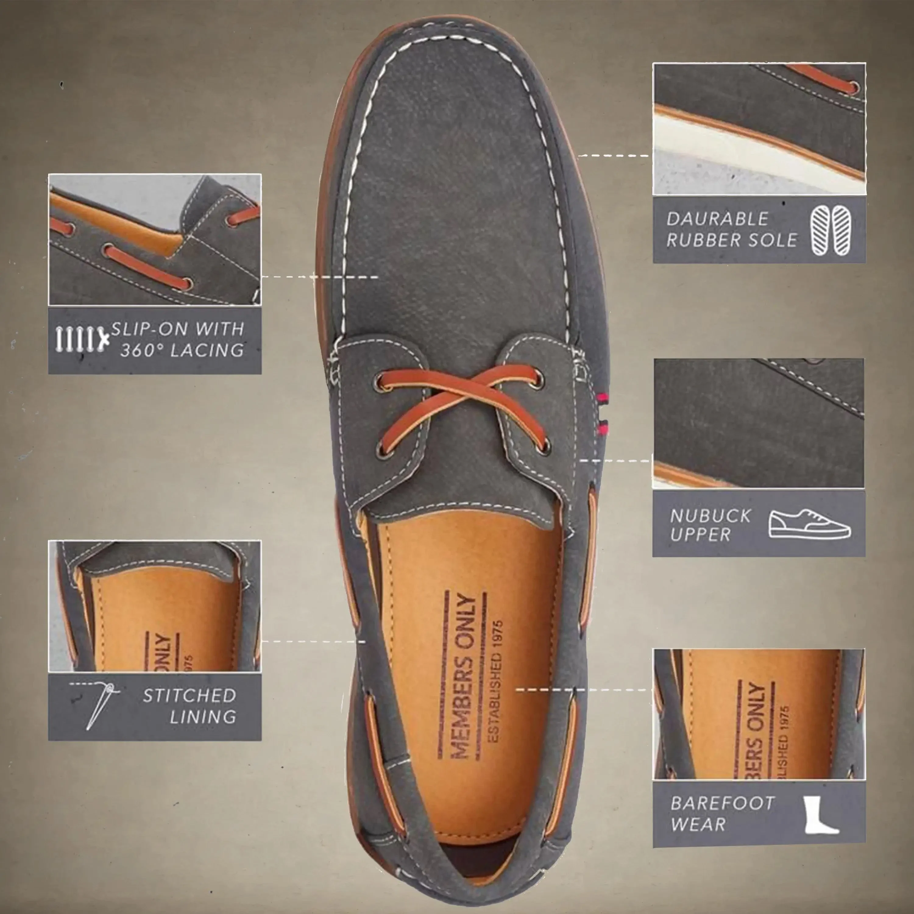 Men's Deck Boat Shoes - FINAL SALE - Image 11