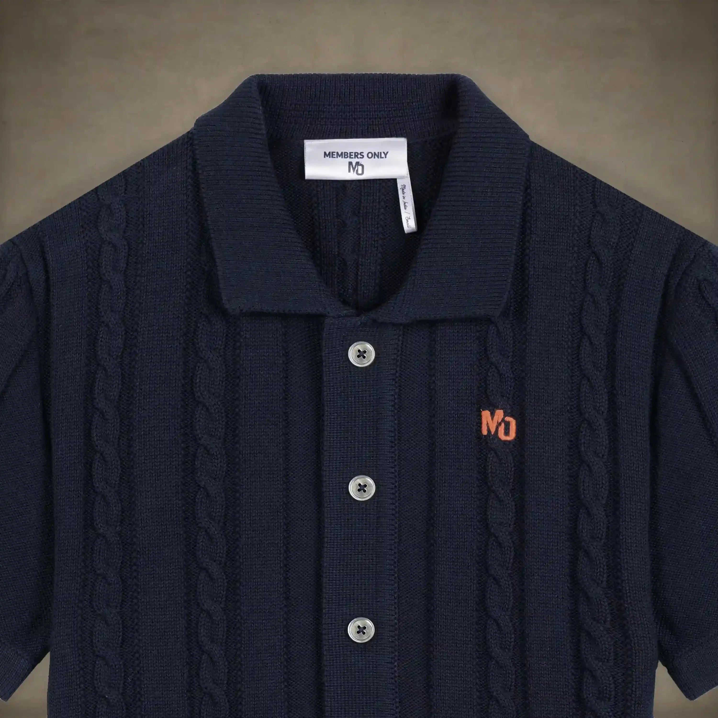 Men's JC Polo Cable Sweater - Image 11