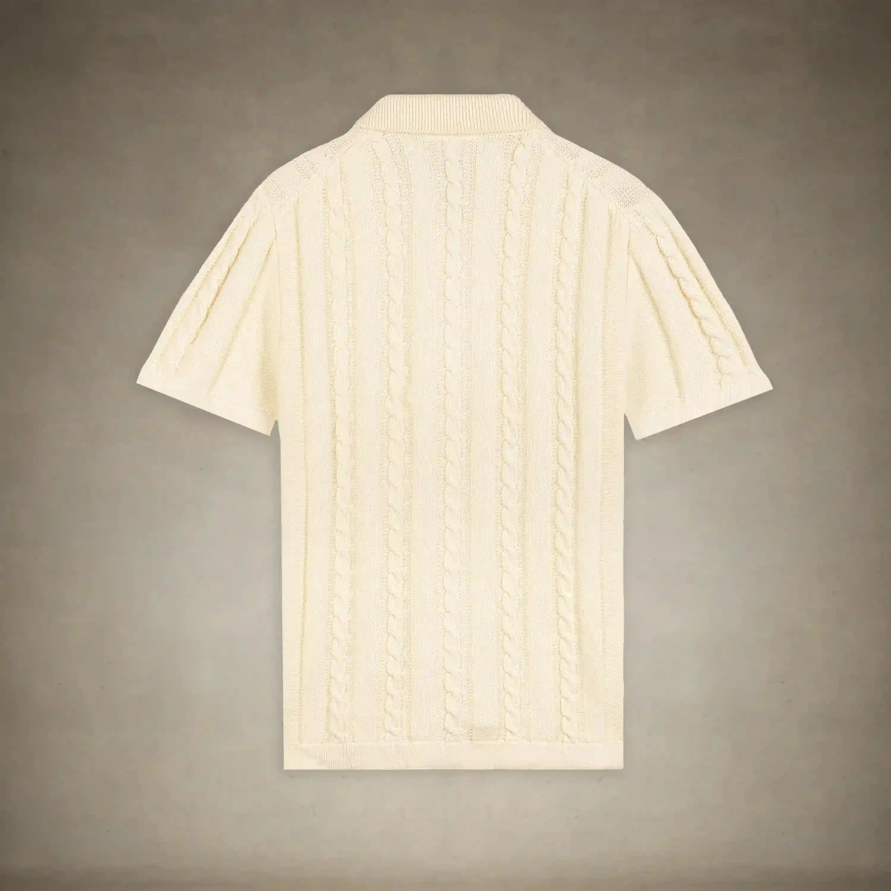 Men's JC Polo Cable Sweater - Image 20