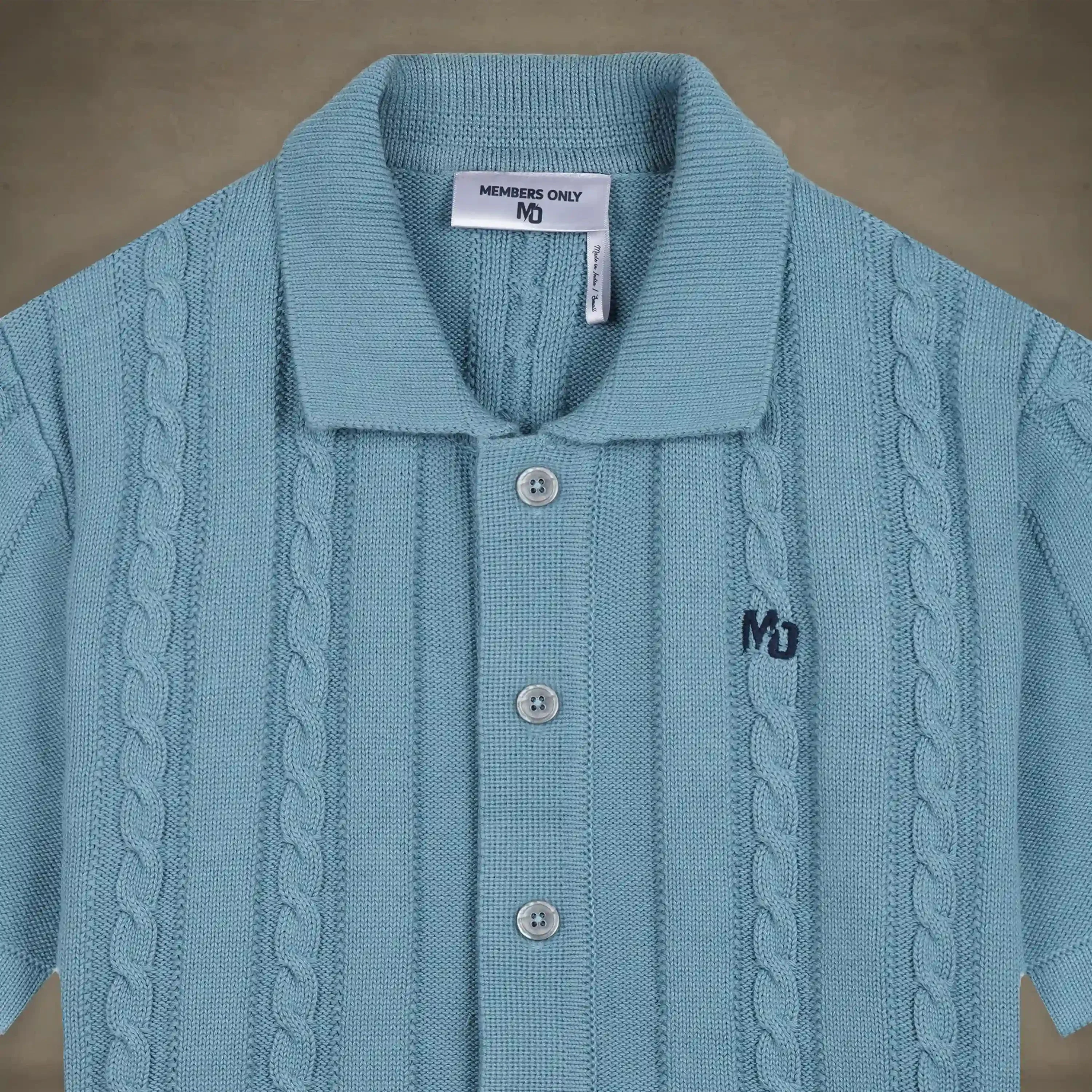 Men's JC Polo Cable Sweater - Image 3