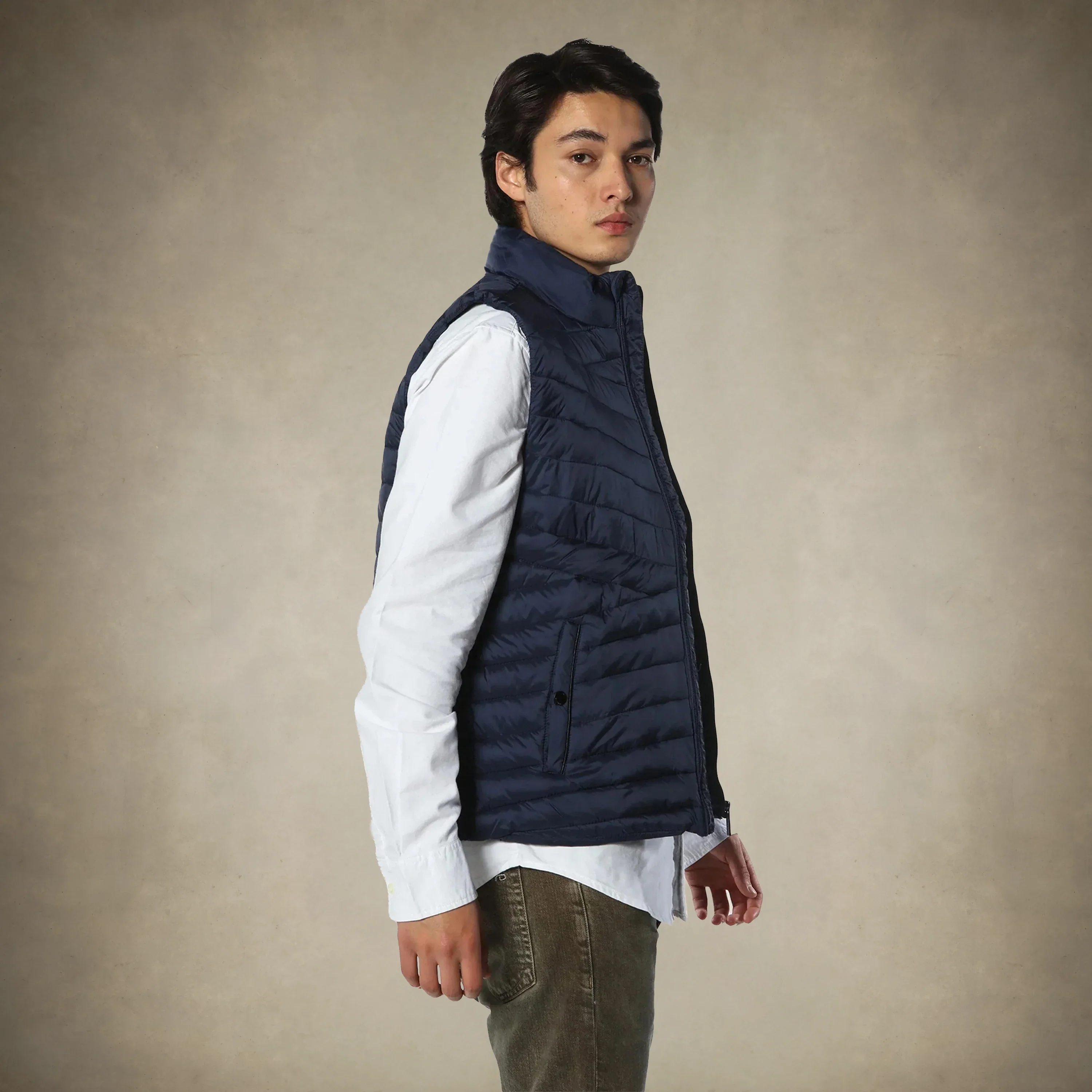Members Only Men's Puffer Vest Jacket - FINAL SALE - Image 3