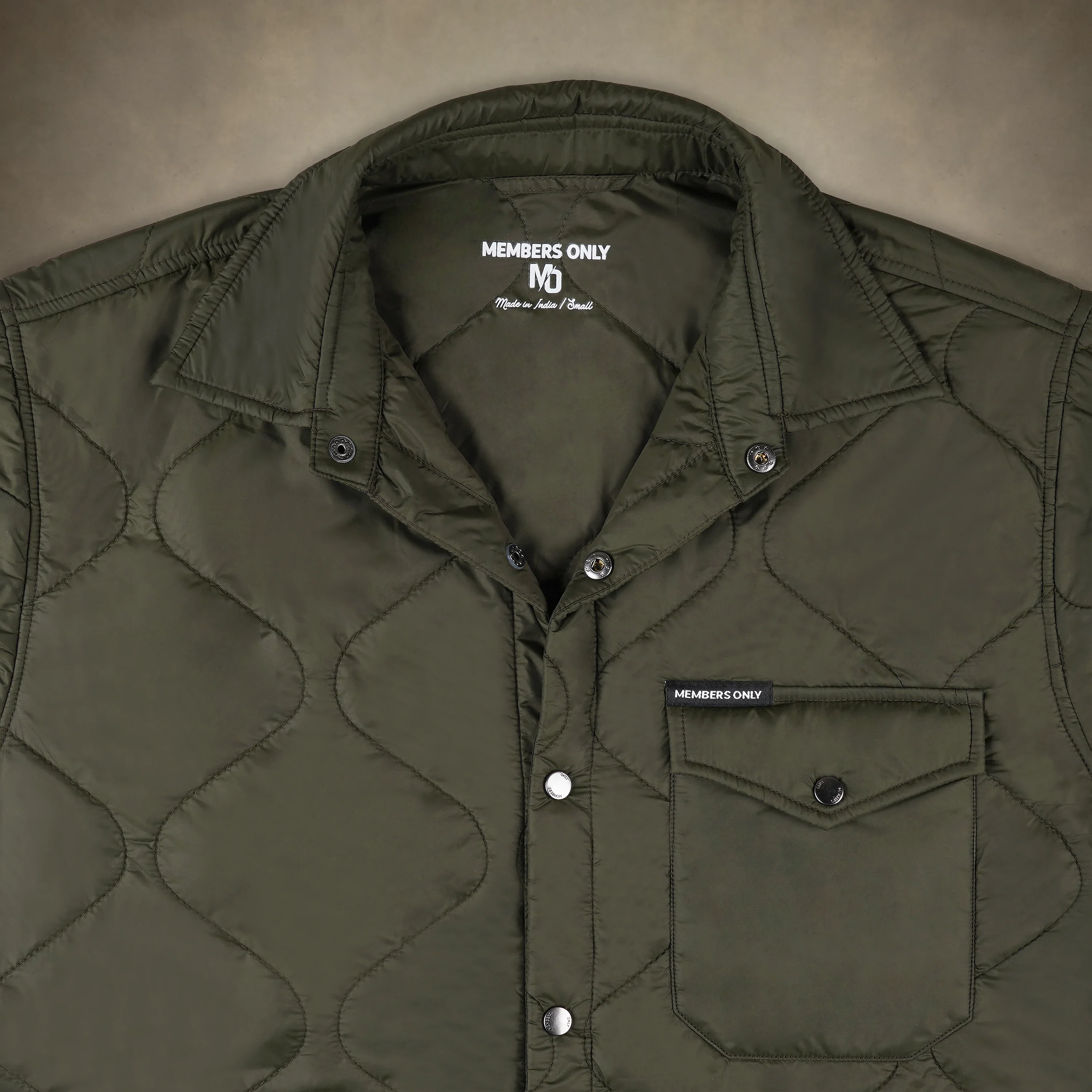 Men's Quilted Shirt Jacket - Image 18