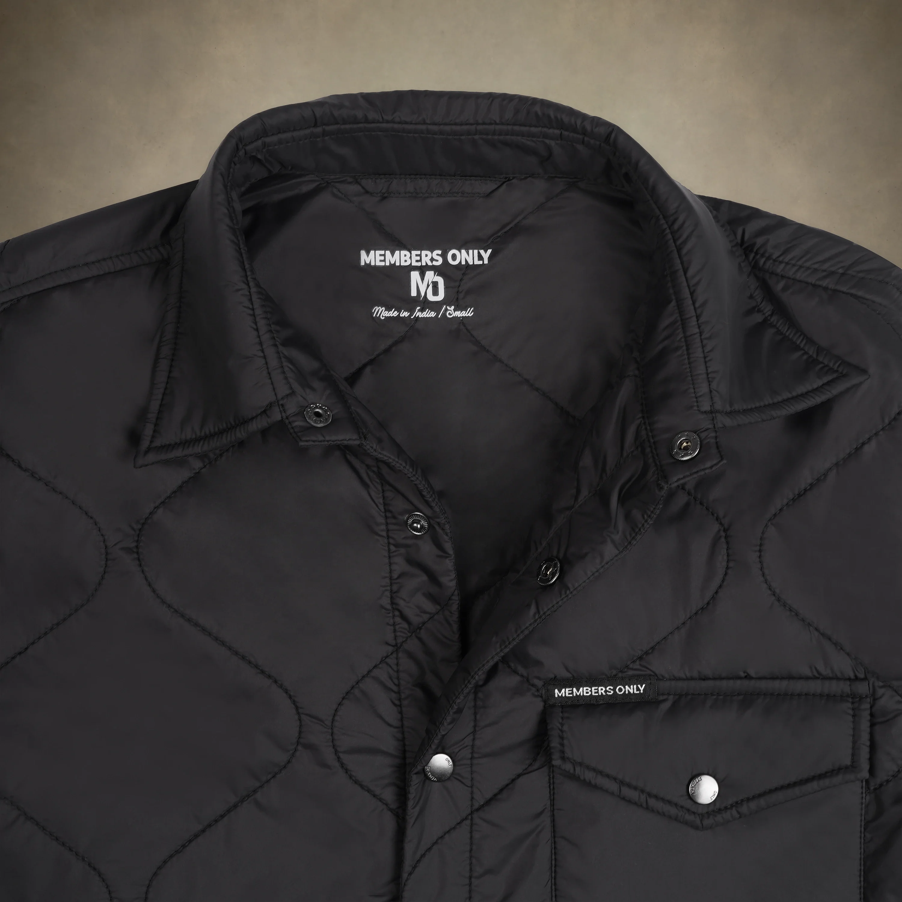 Men's Quilted Shirt Jacket - Image 8