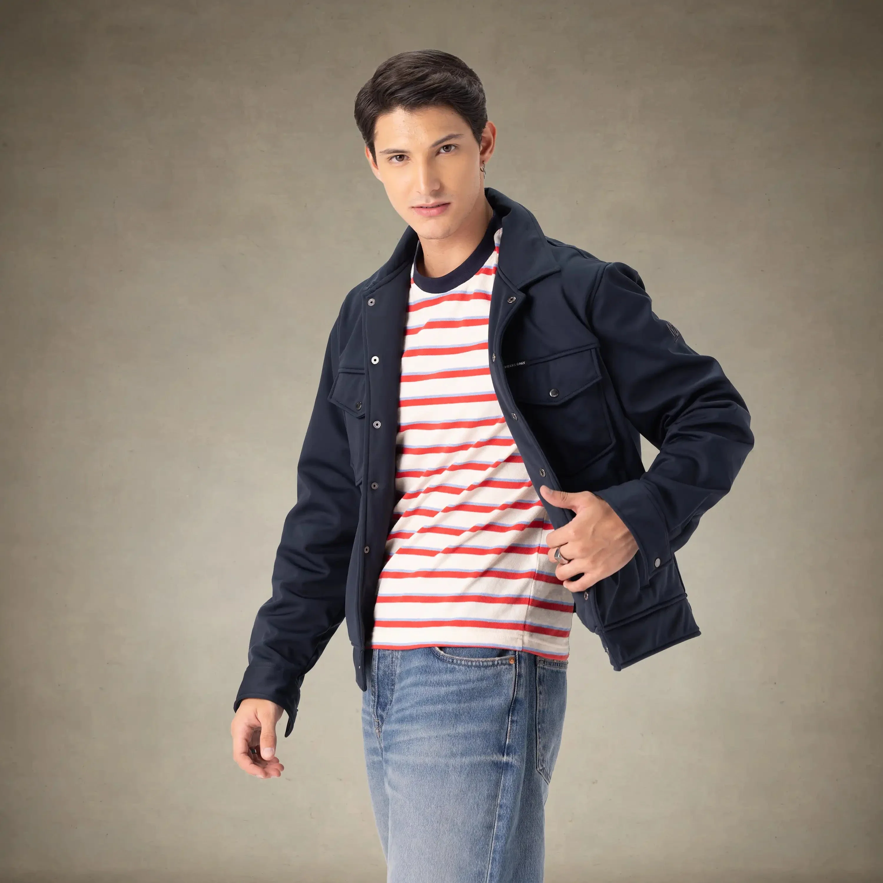 Men's Soft Shell Shirt Jacket - Image 11