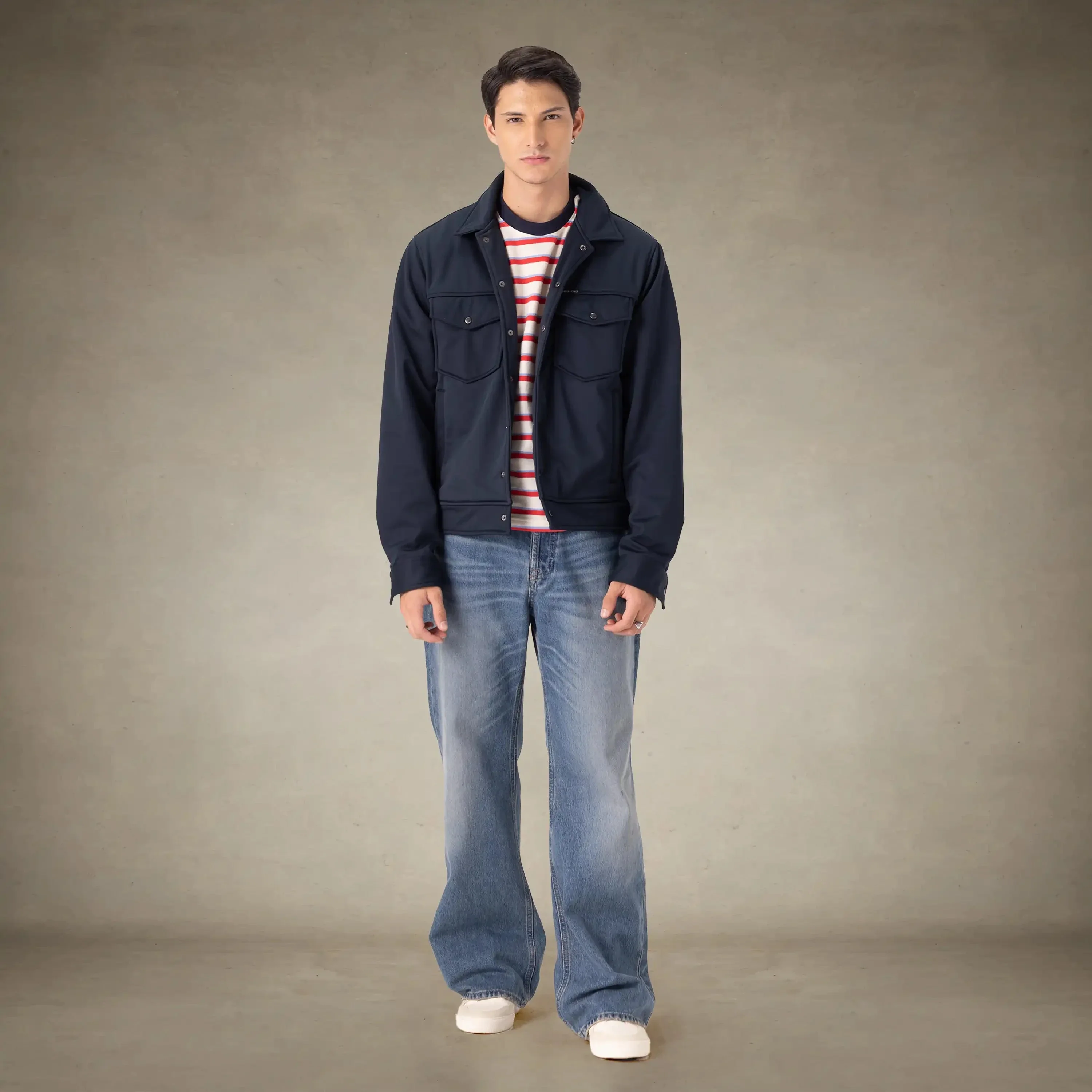 Men's Soft Shell Shirt Jacket - Image 13