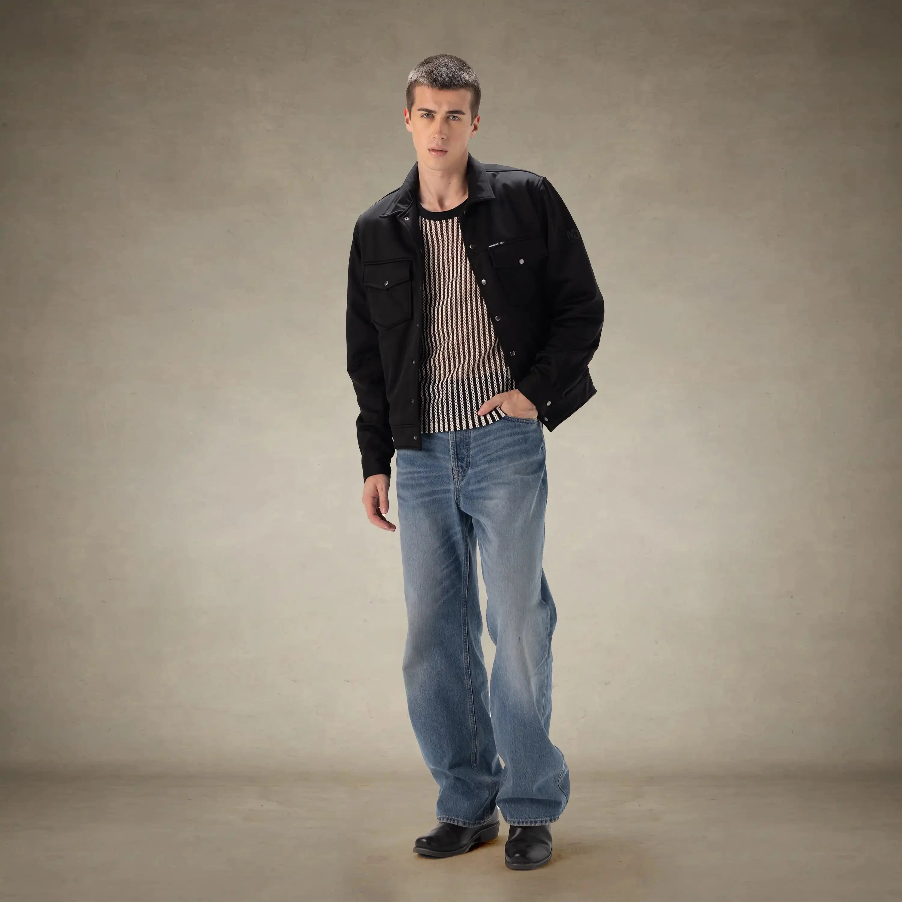 Men's Soft Shell Shirt Jacket - Image 6