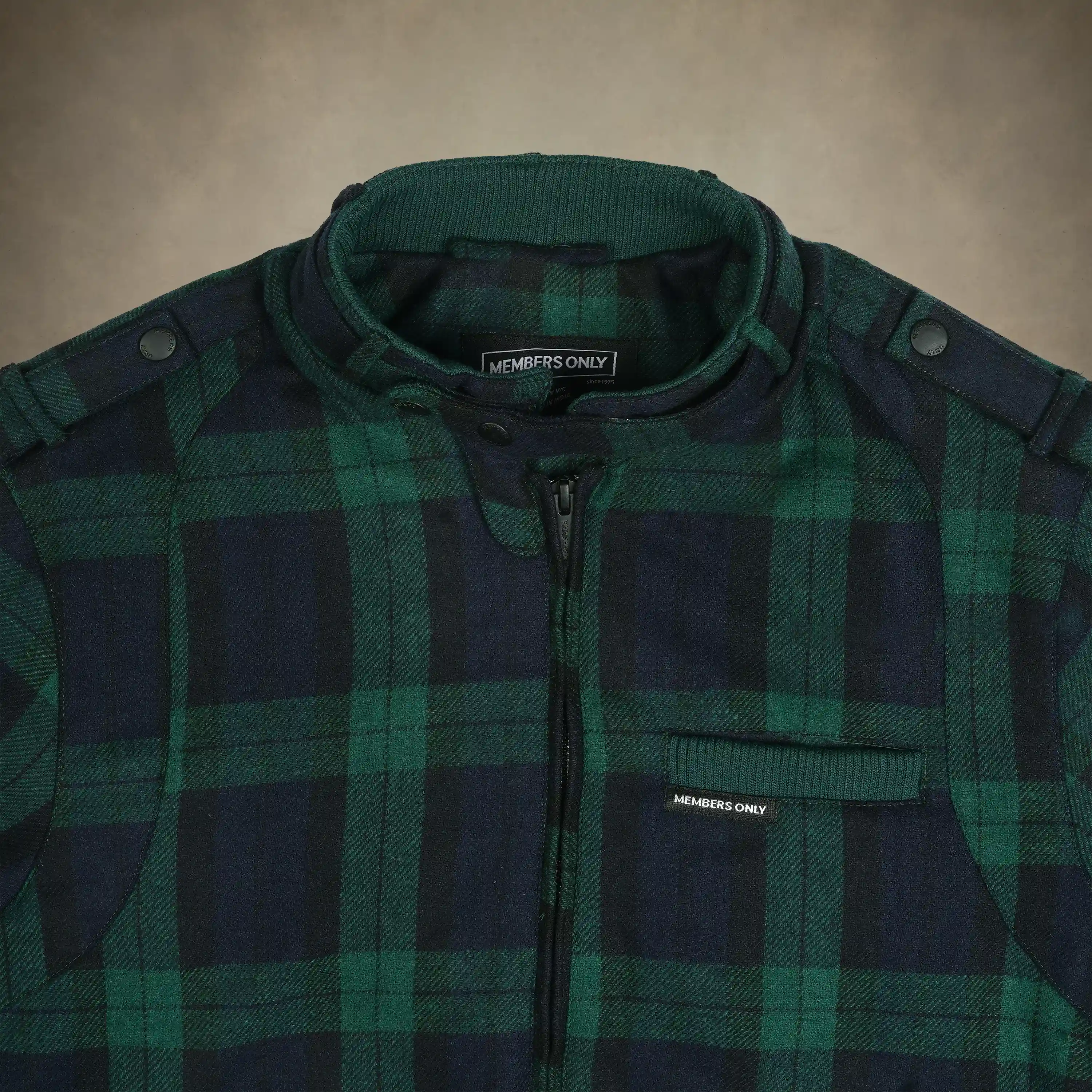 Men's Wool Iconic Racer Jacket - Image 10