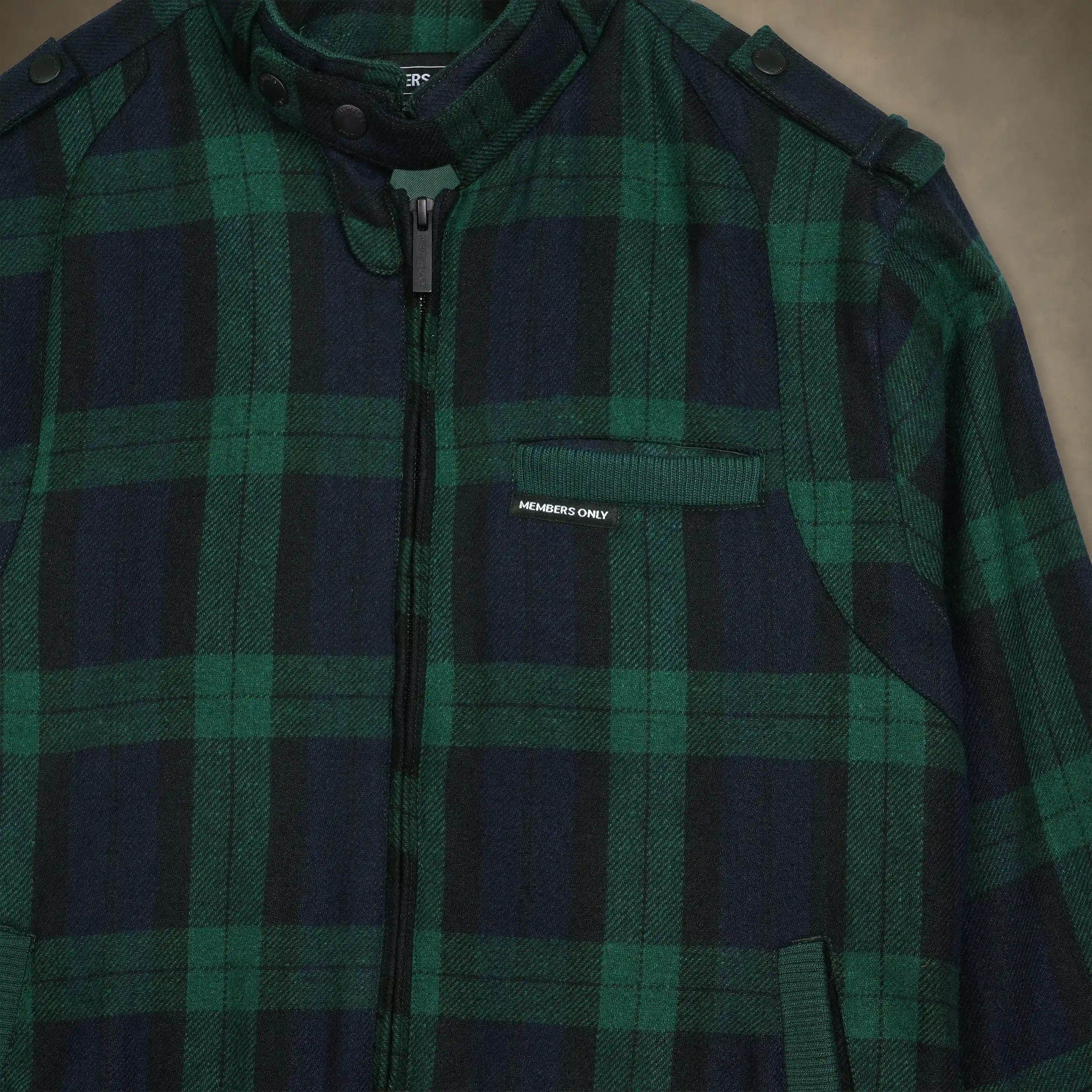 Men's Wool Iconic Racer Jacket - Image 7