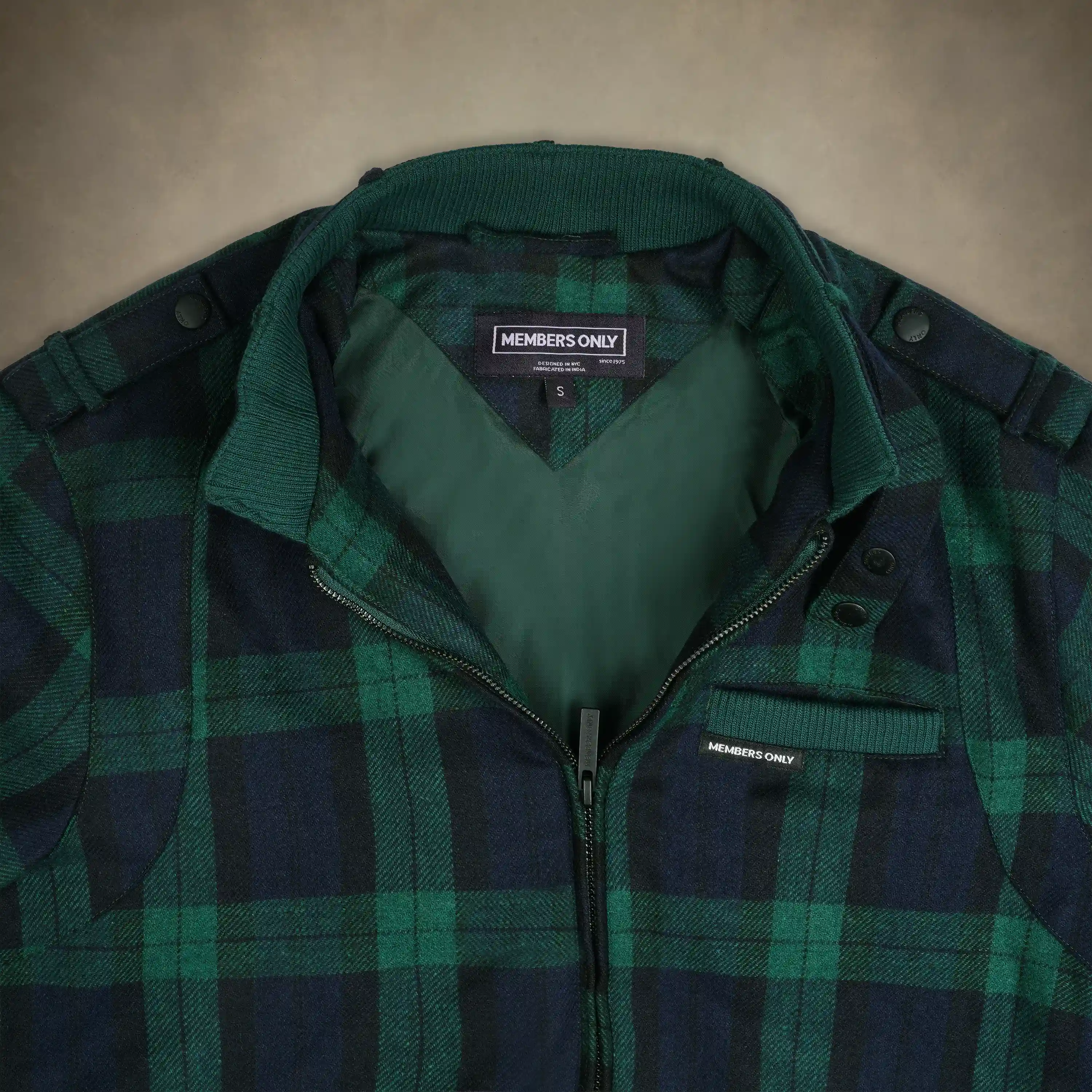 Men's Wool Iconic Racer Jacket - Image 9