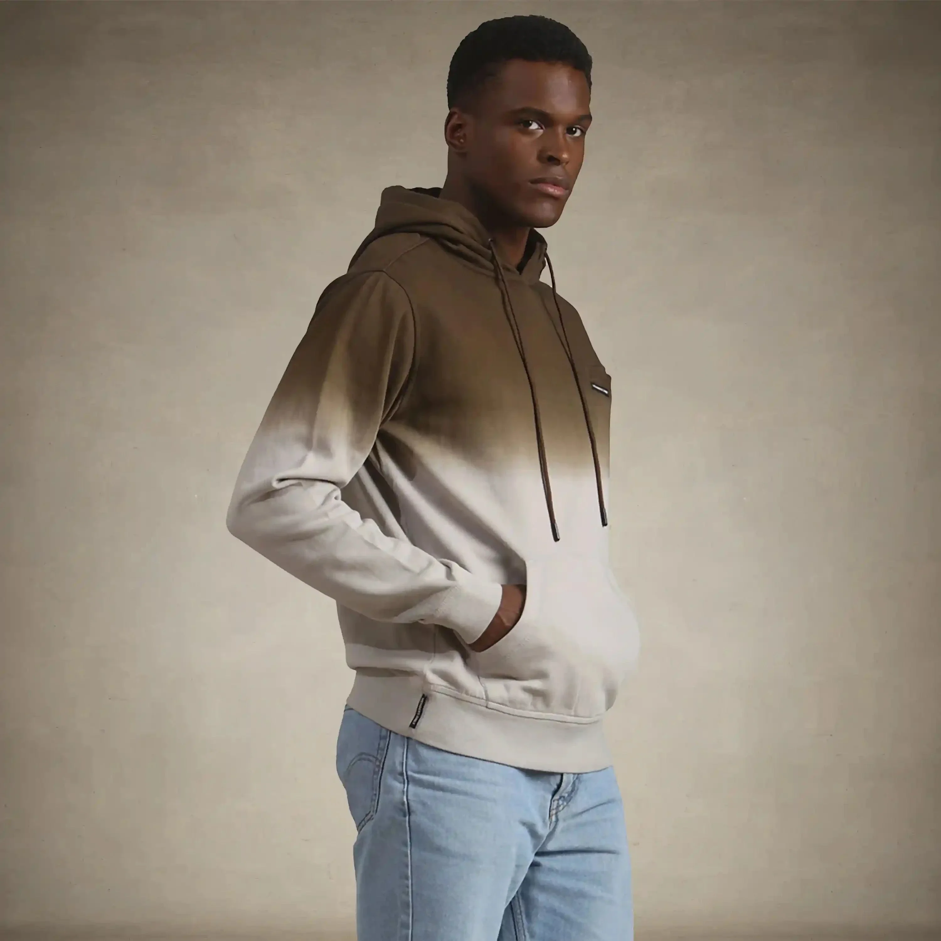 Men's Emerson Ombre Hooded Sweatshirt - Image 11