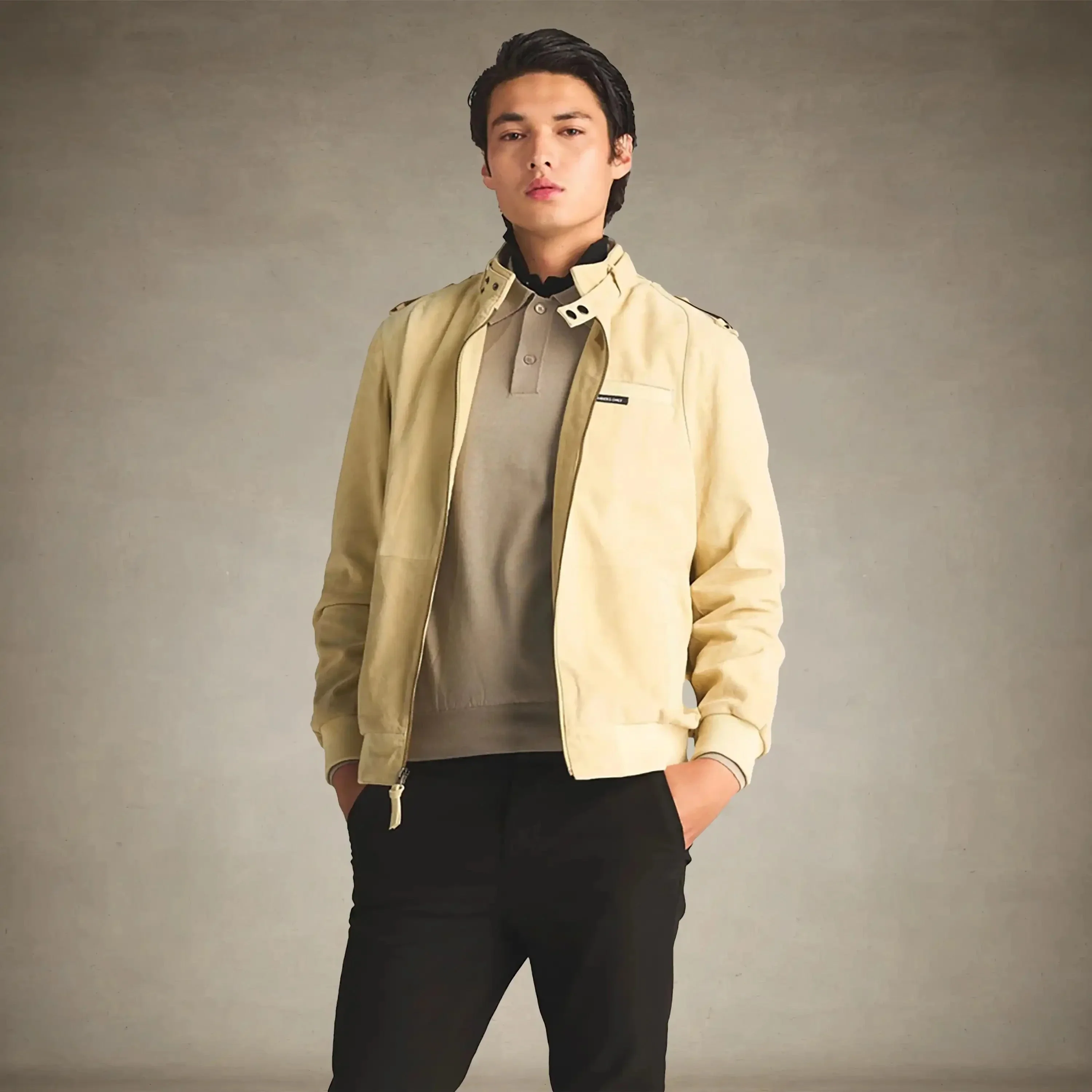 Men's Soft Suede Iconic Jacket - Image 11