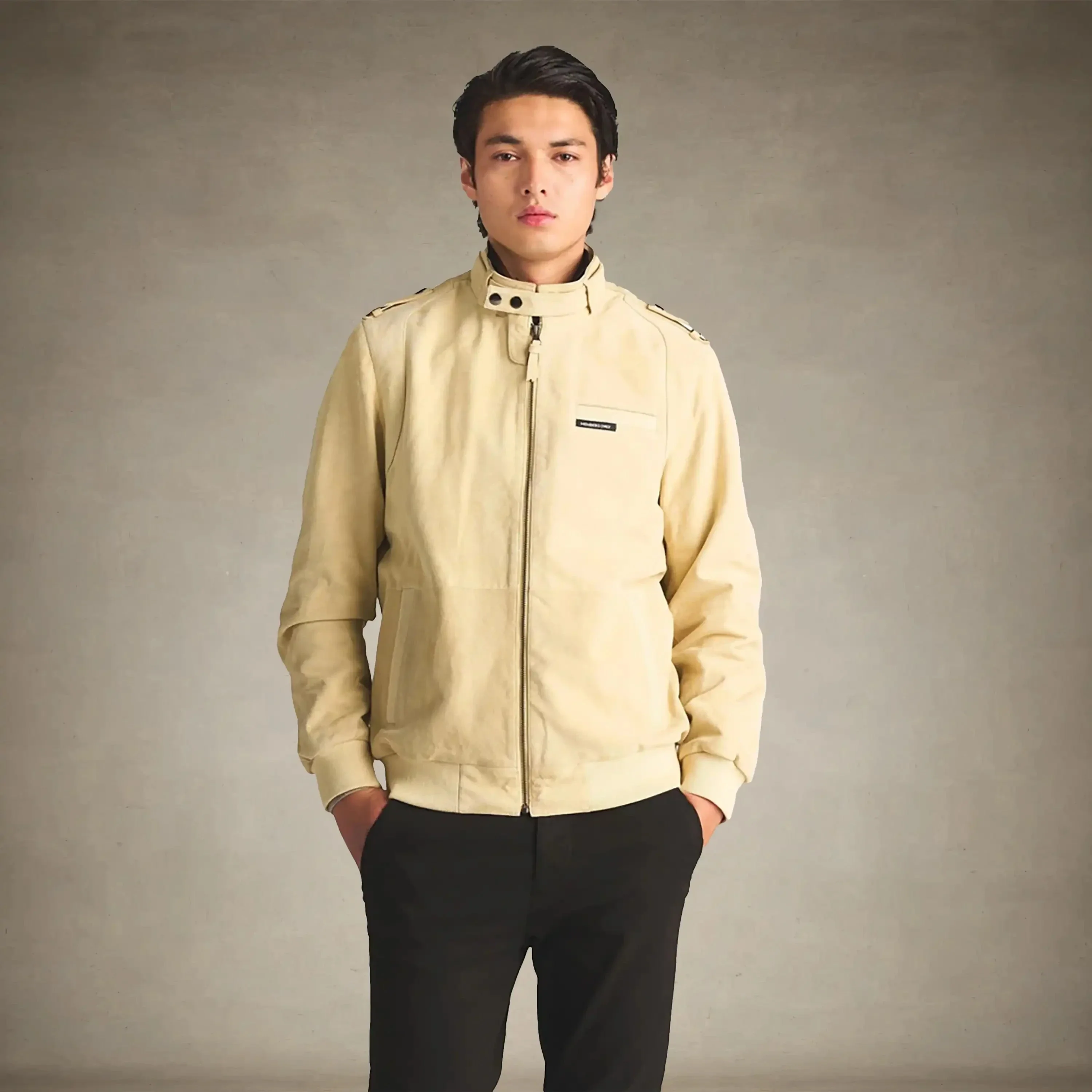 Men's Soft Suede Iconic Jacket - Image 12