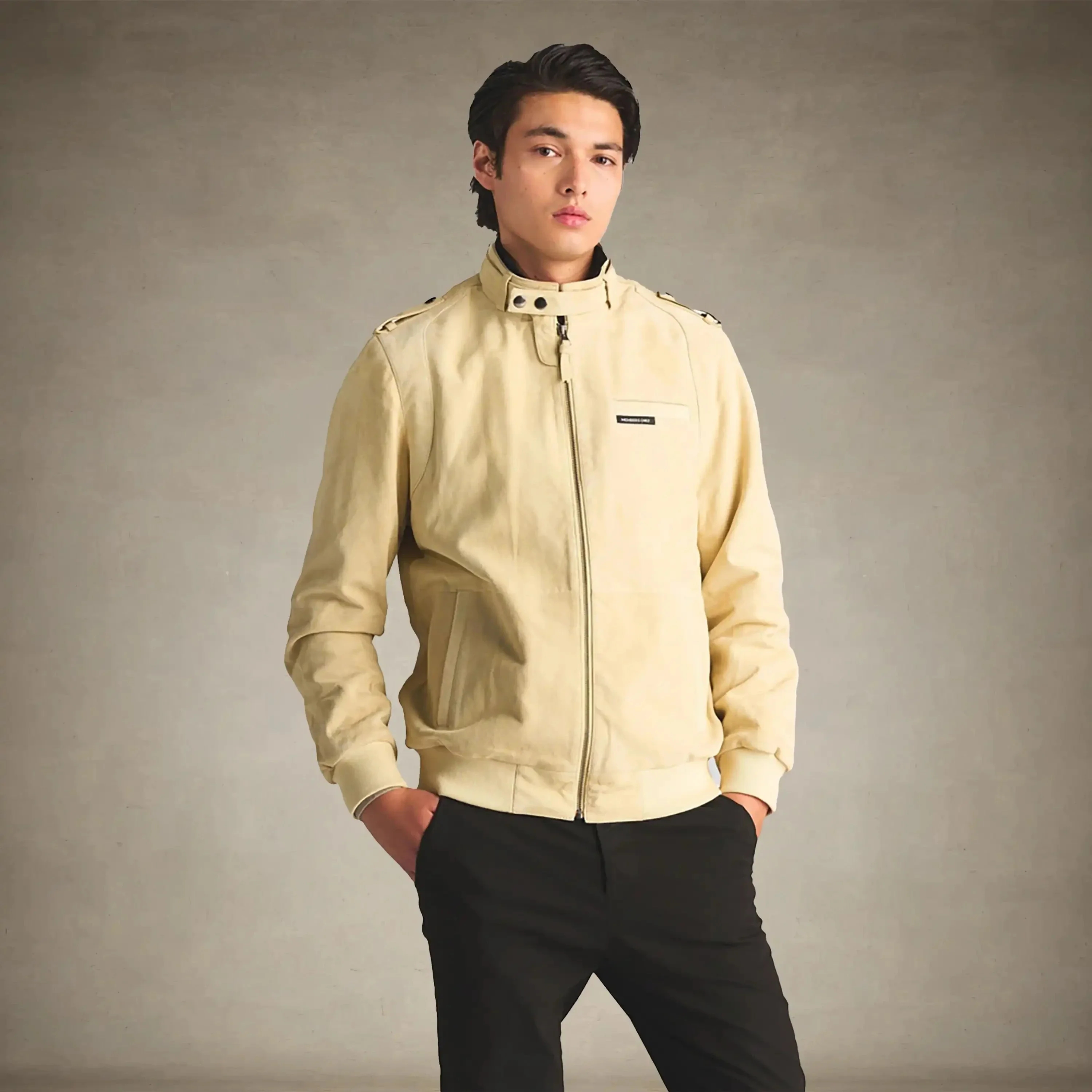 Men's Soft Suede Iconic Jacket - Image 13