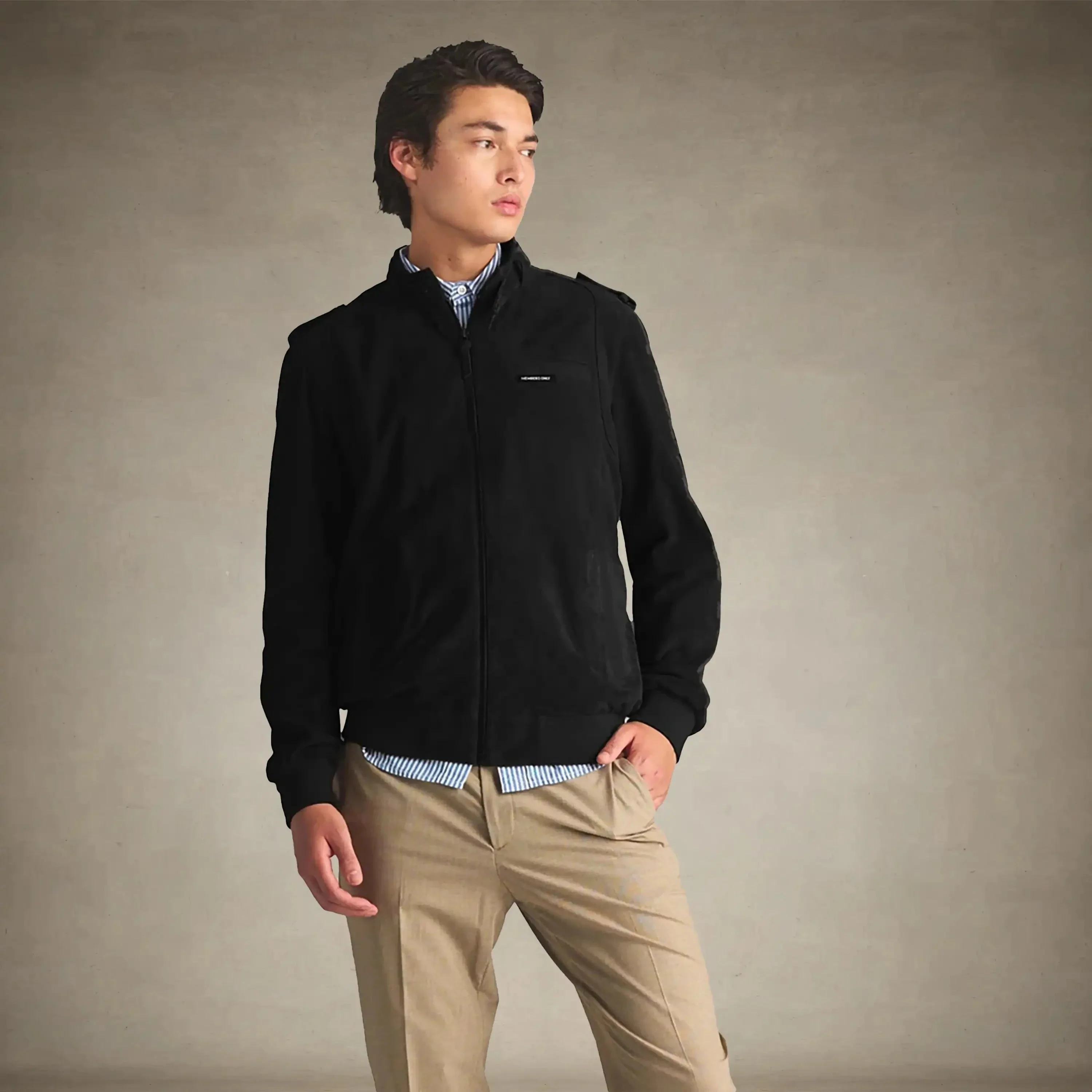 Men's Soft Suede Iconic Jacket - Image 4