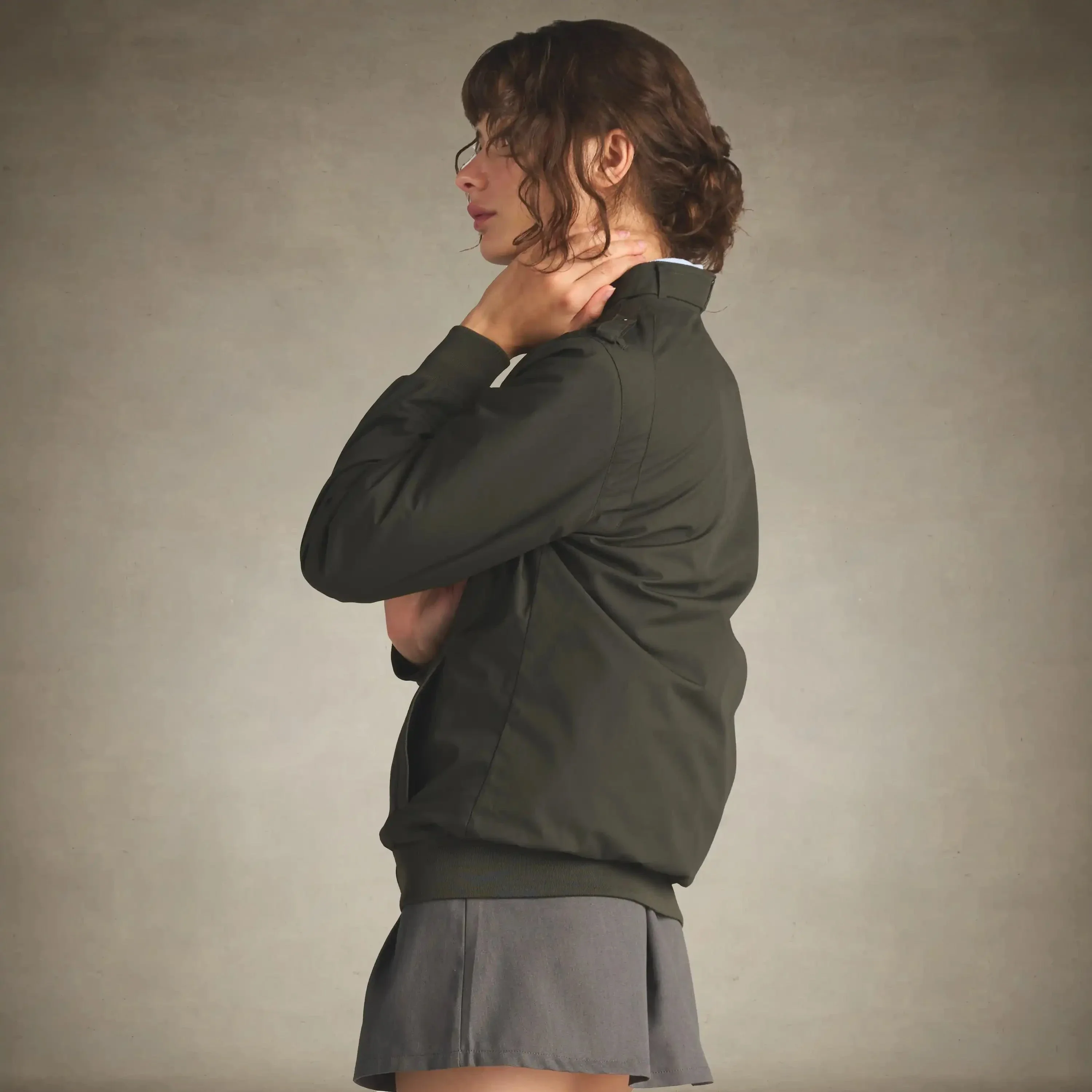 Women's Classic Iconic Racer Jacket (Slim Fit) - Image 11