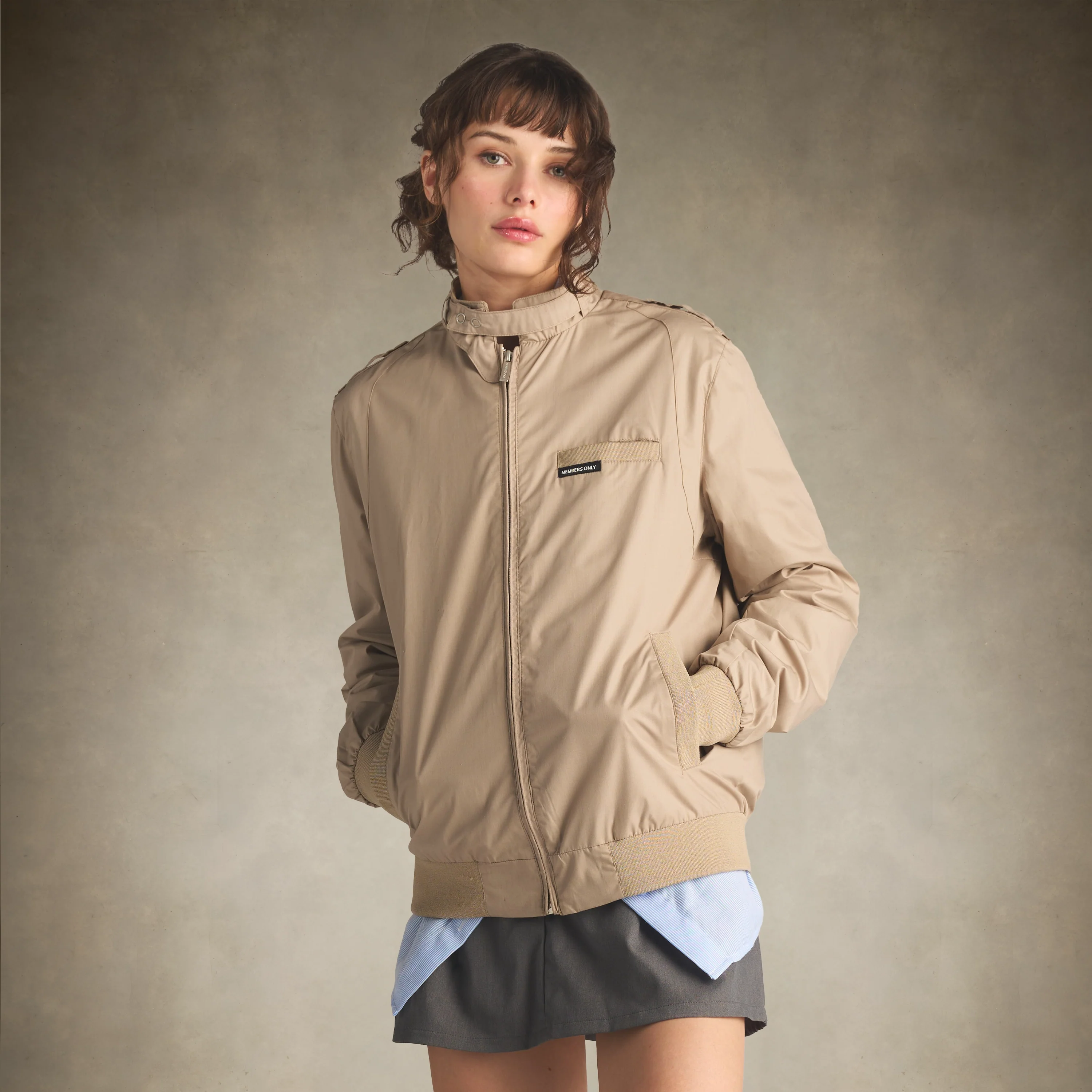 Women's Classic Iconic Racer Oversized Jacket - Image 120