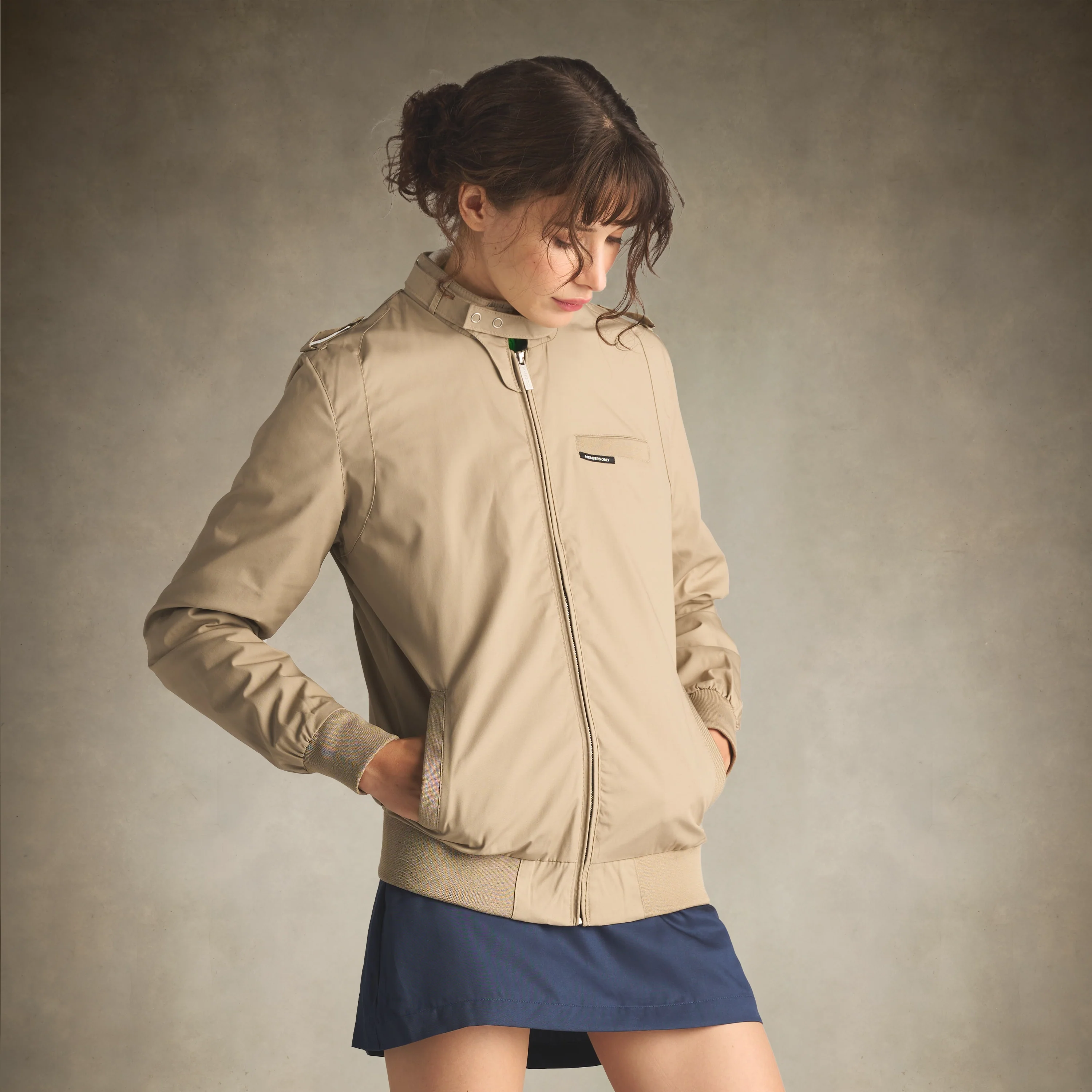 Women's Classic Iconic Racer Oversized Jacket - Image 119