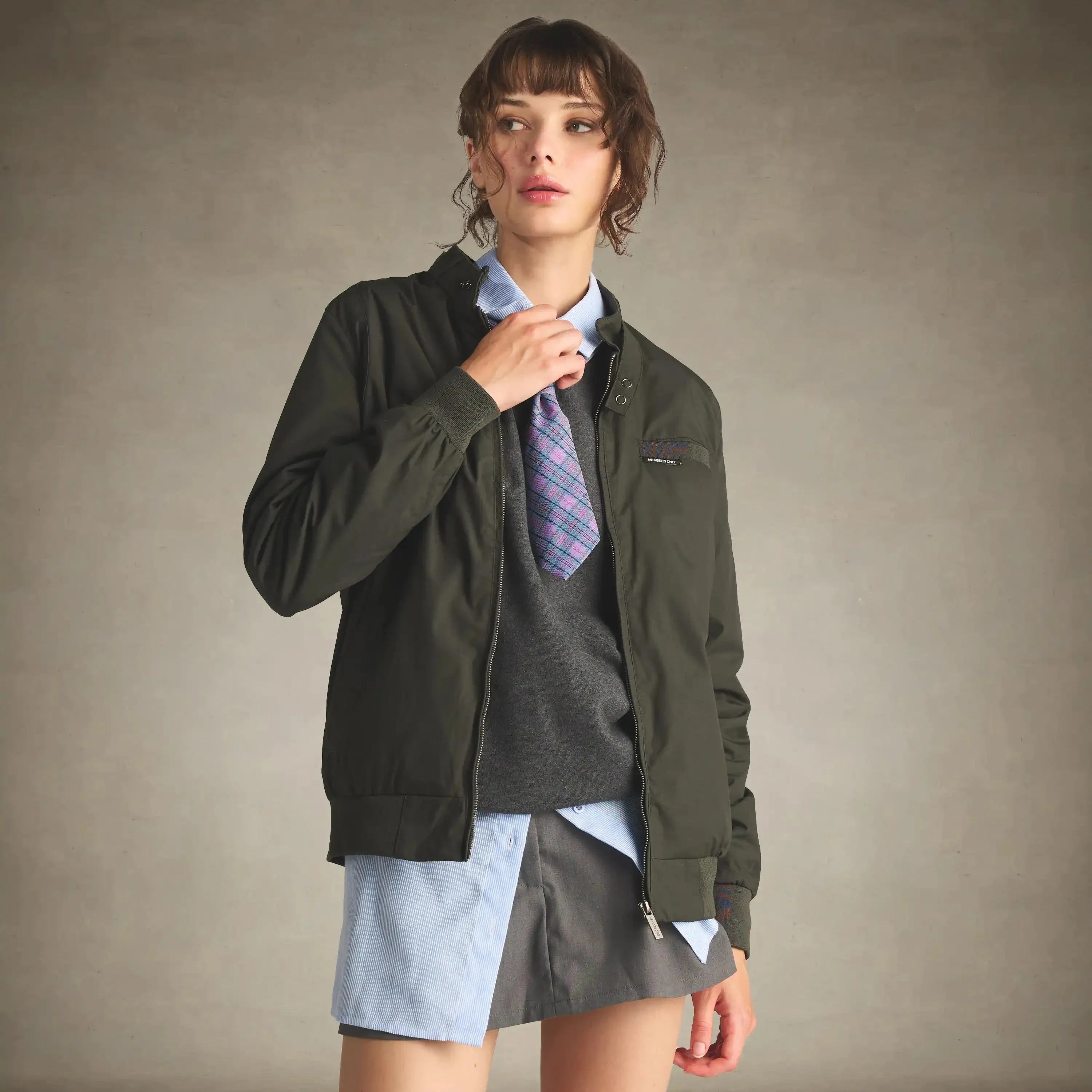 Women's Classic Iconic Racer Jacket (Slim Fit) - Image 8