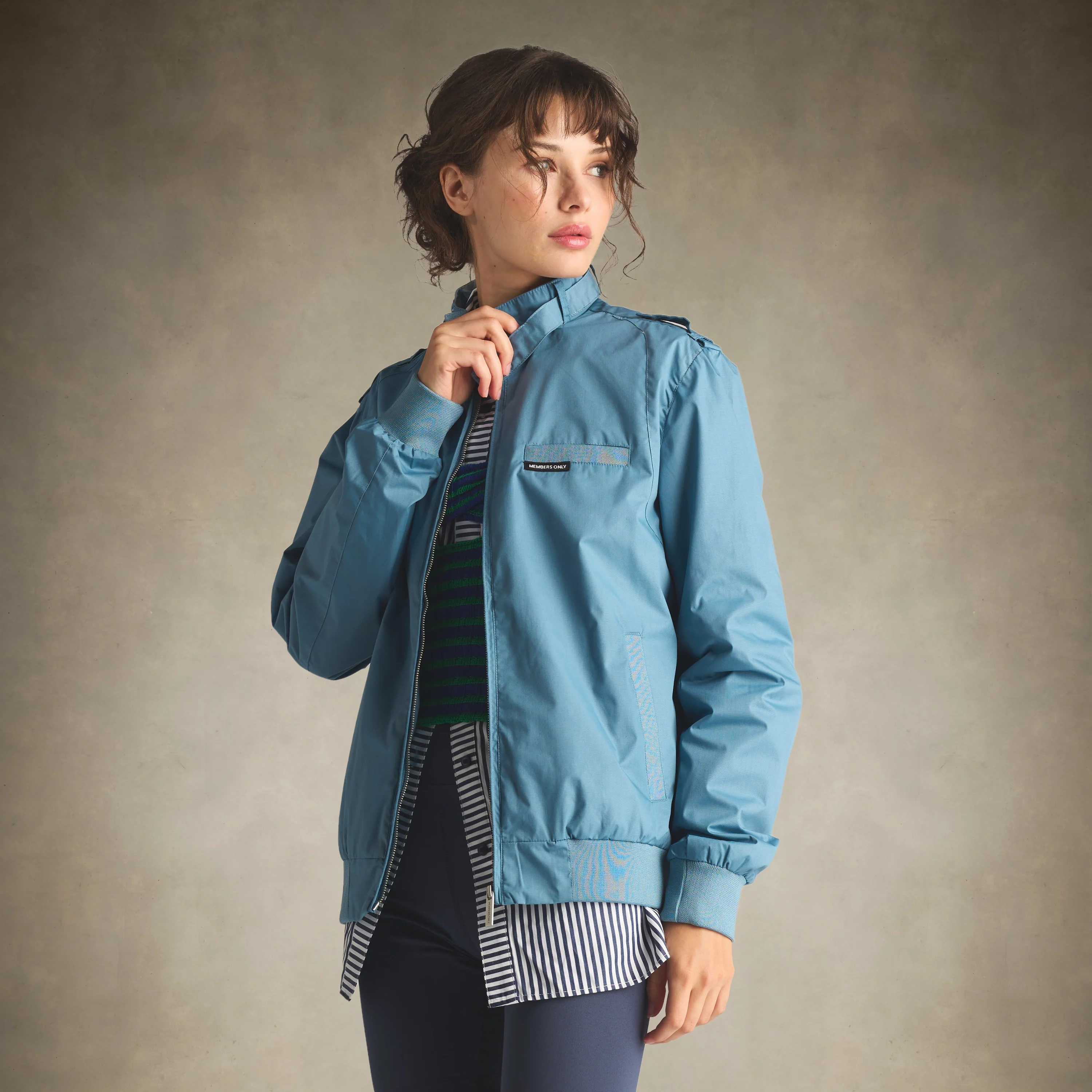 Women's Classic Iconic Racer Oversized Jacket - Image 134