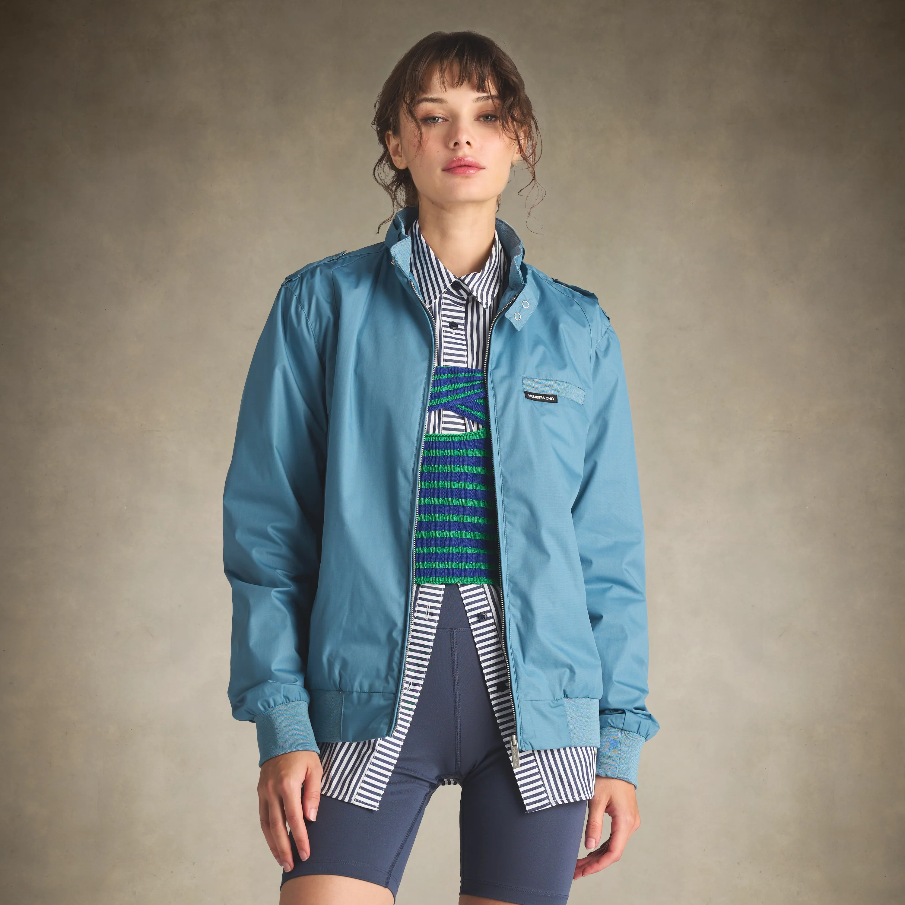 Women's Classic Iconic Racer Oversized Jacket - Image 131
