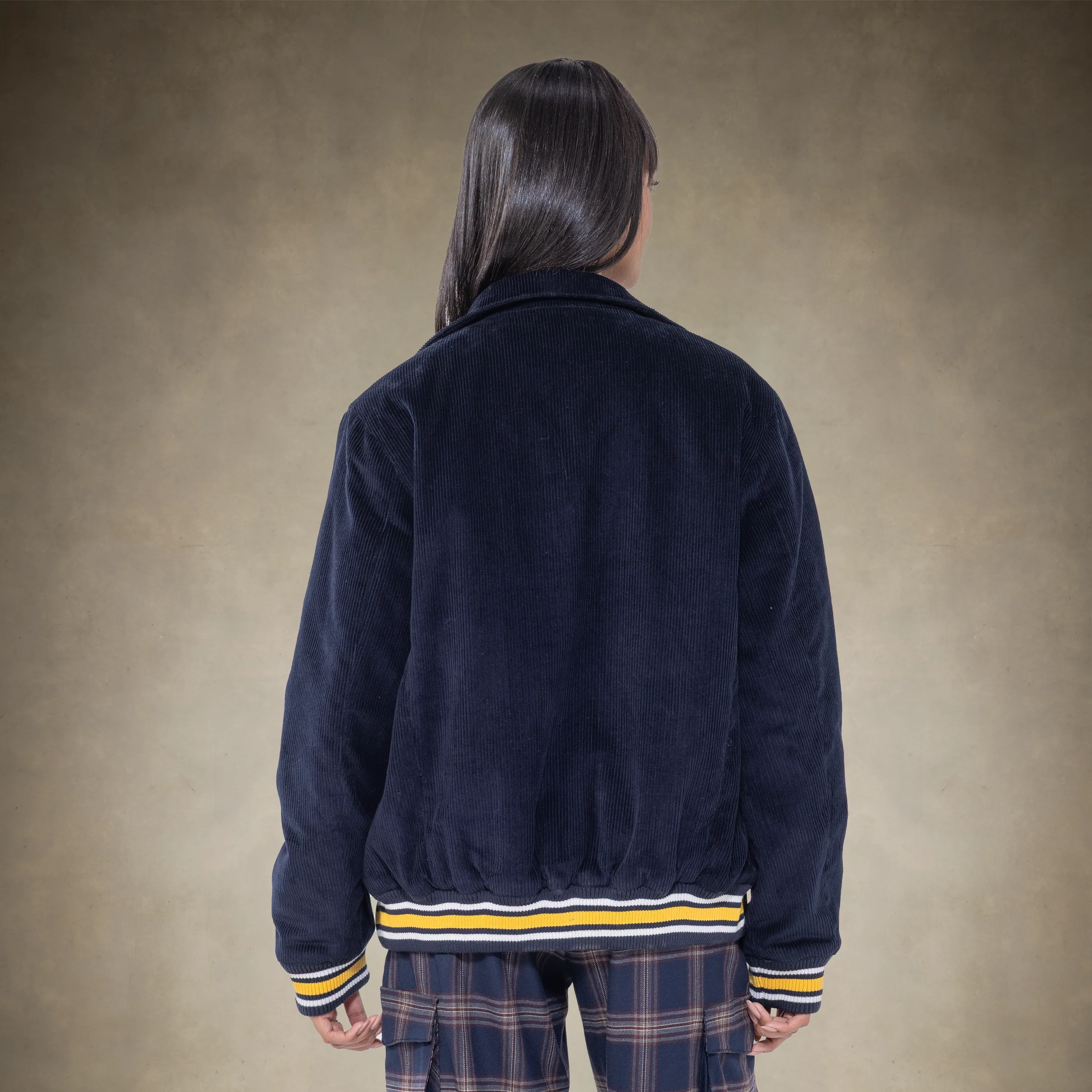 Women's Corduroy Varsity Jacket - Image 20