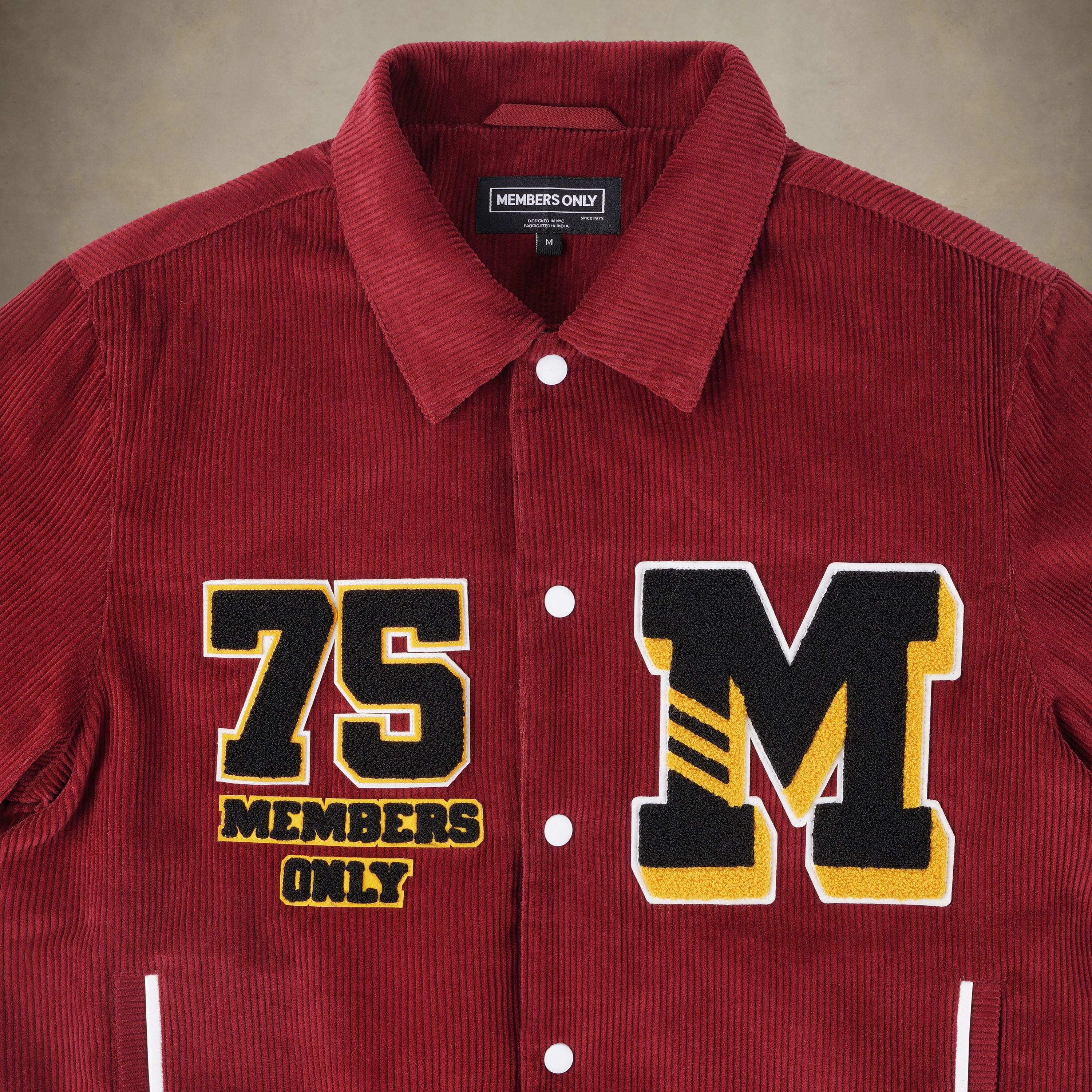 Women's Corduroy Varsity Jacket - Image 7