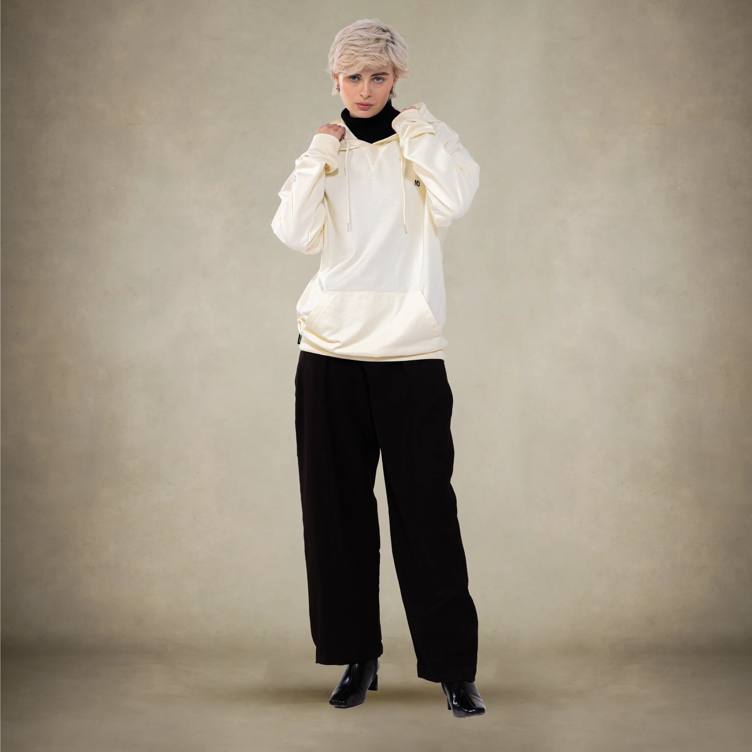 Women's Oversized Pullover Hooded Sweatshirt - Image 44