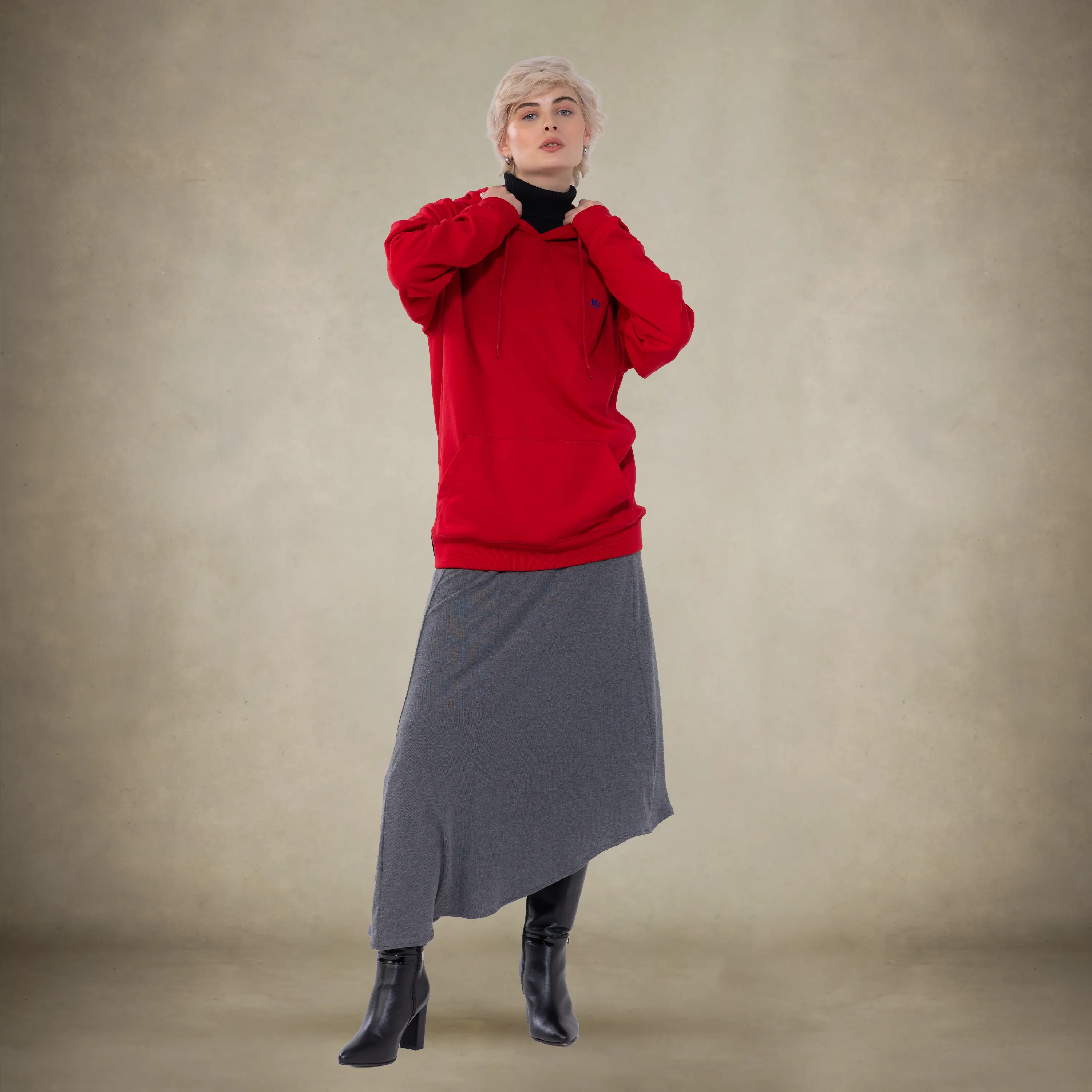 Women's Oversized Pullover Hooded Sweatshirt - Image 57